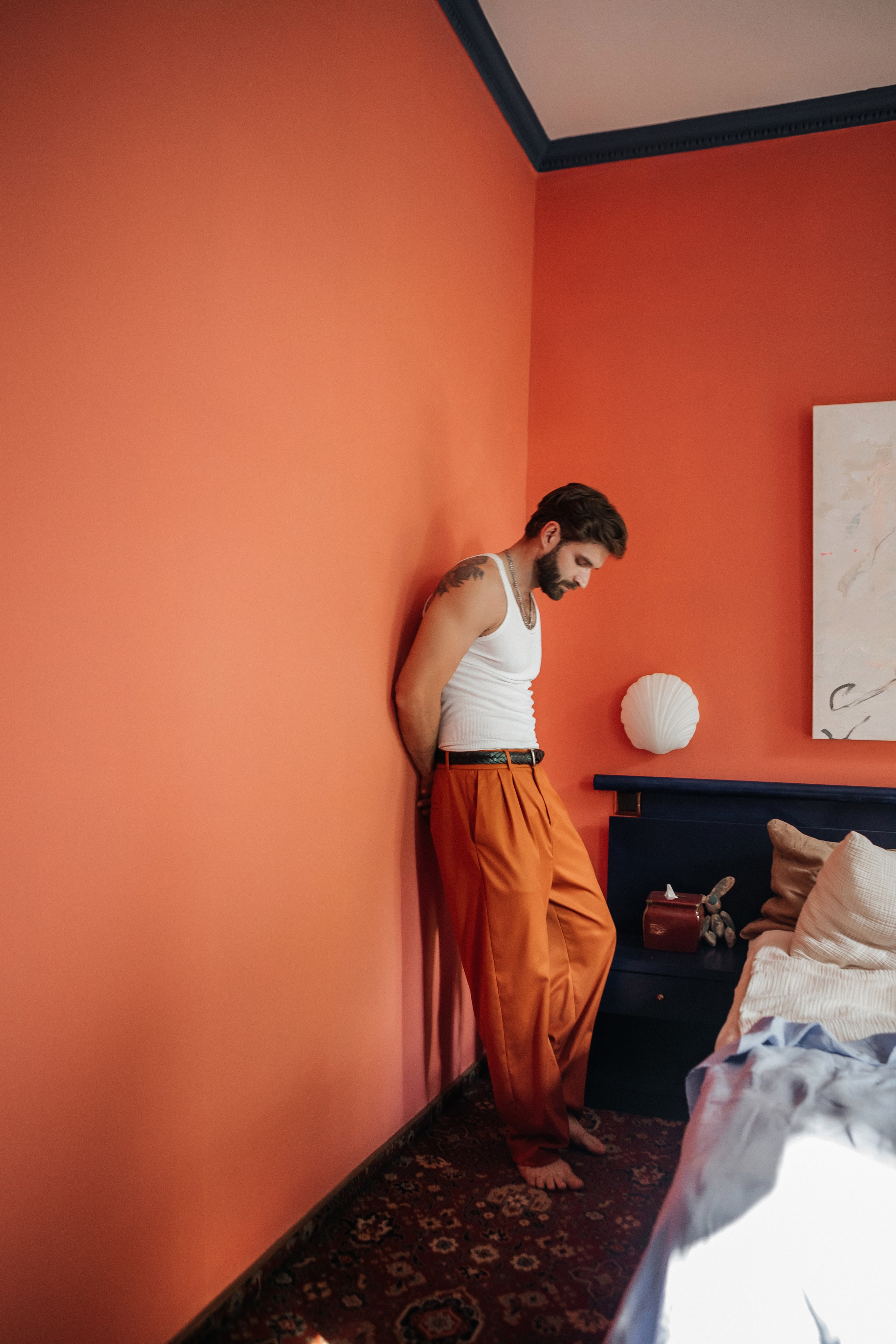 Мужской портрет «мысли не дают мне покоя». Свадебный и семейный фотограф Ибрагимова Мария из Екатеринбурга