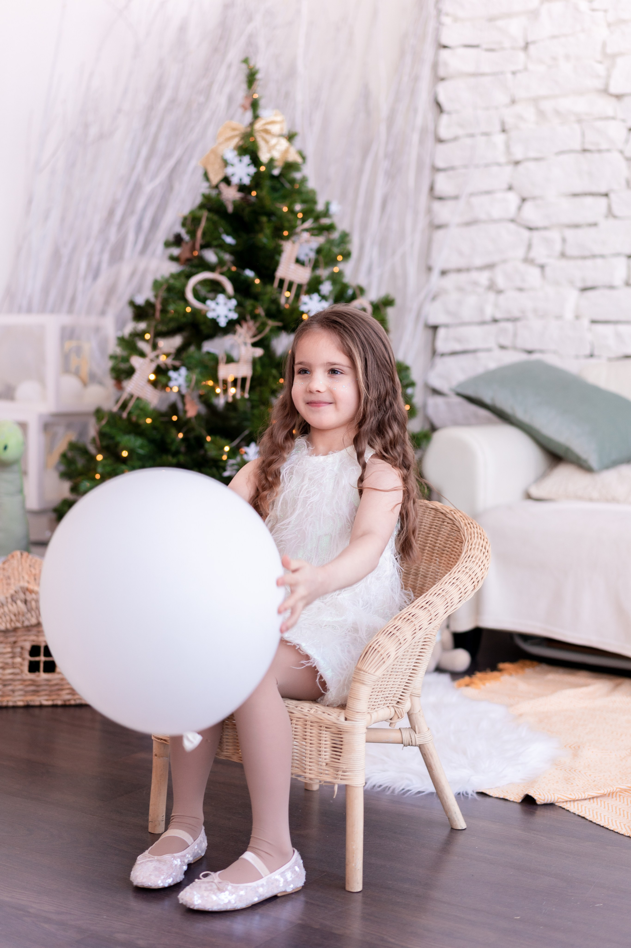 Новогодняя семейная фотосессия. Детская, семейная фотостудия в Санкт-Петербурге