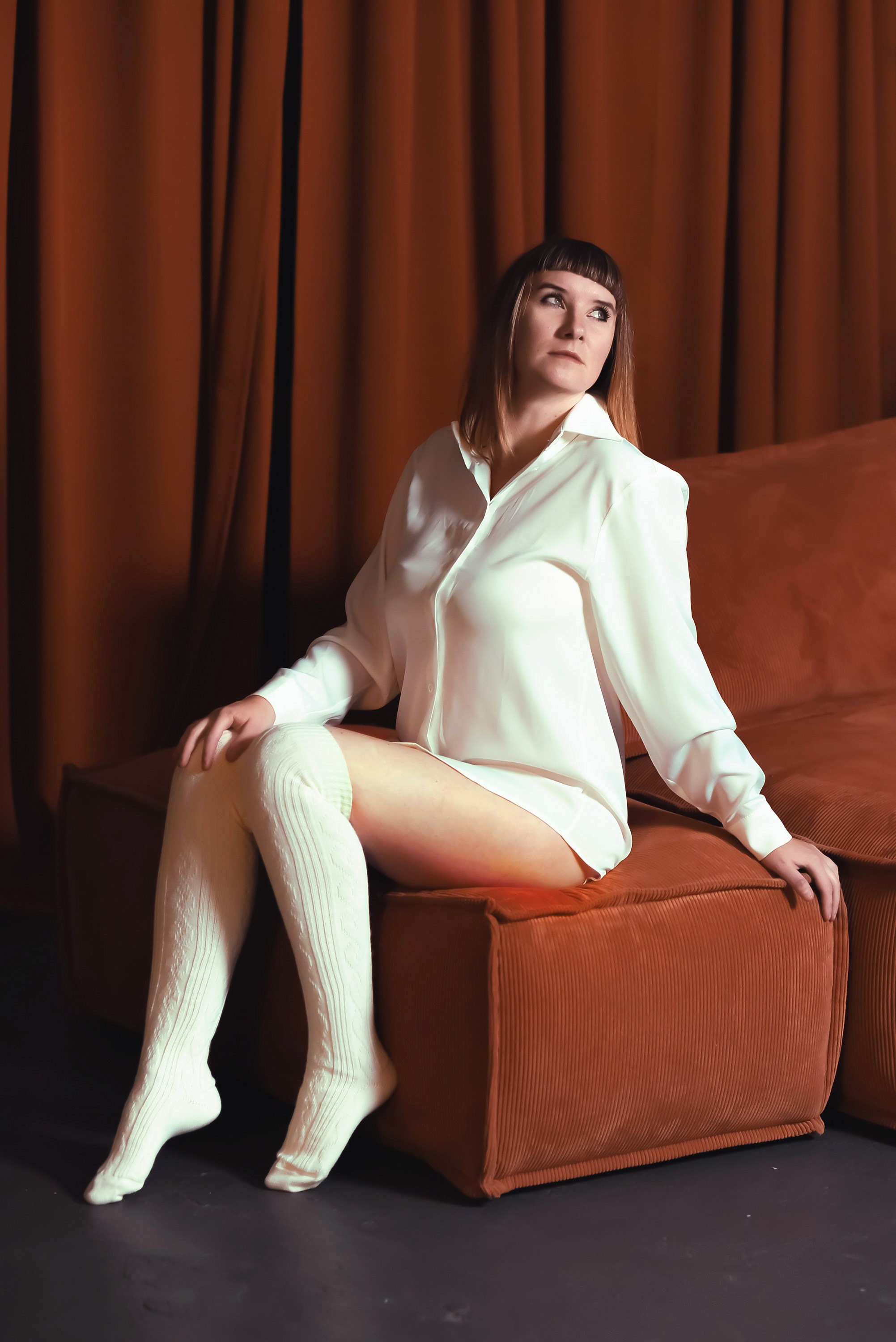 Съемка Анны в студии Тула. Фотограф Тула творческие фотосессии недорого Ольга Ромашина