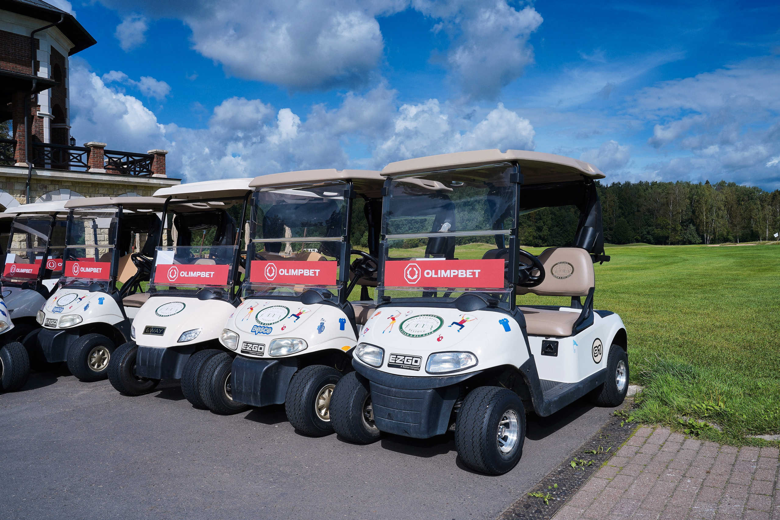 Гольф Пестово X OLIMBET. Фотограф