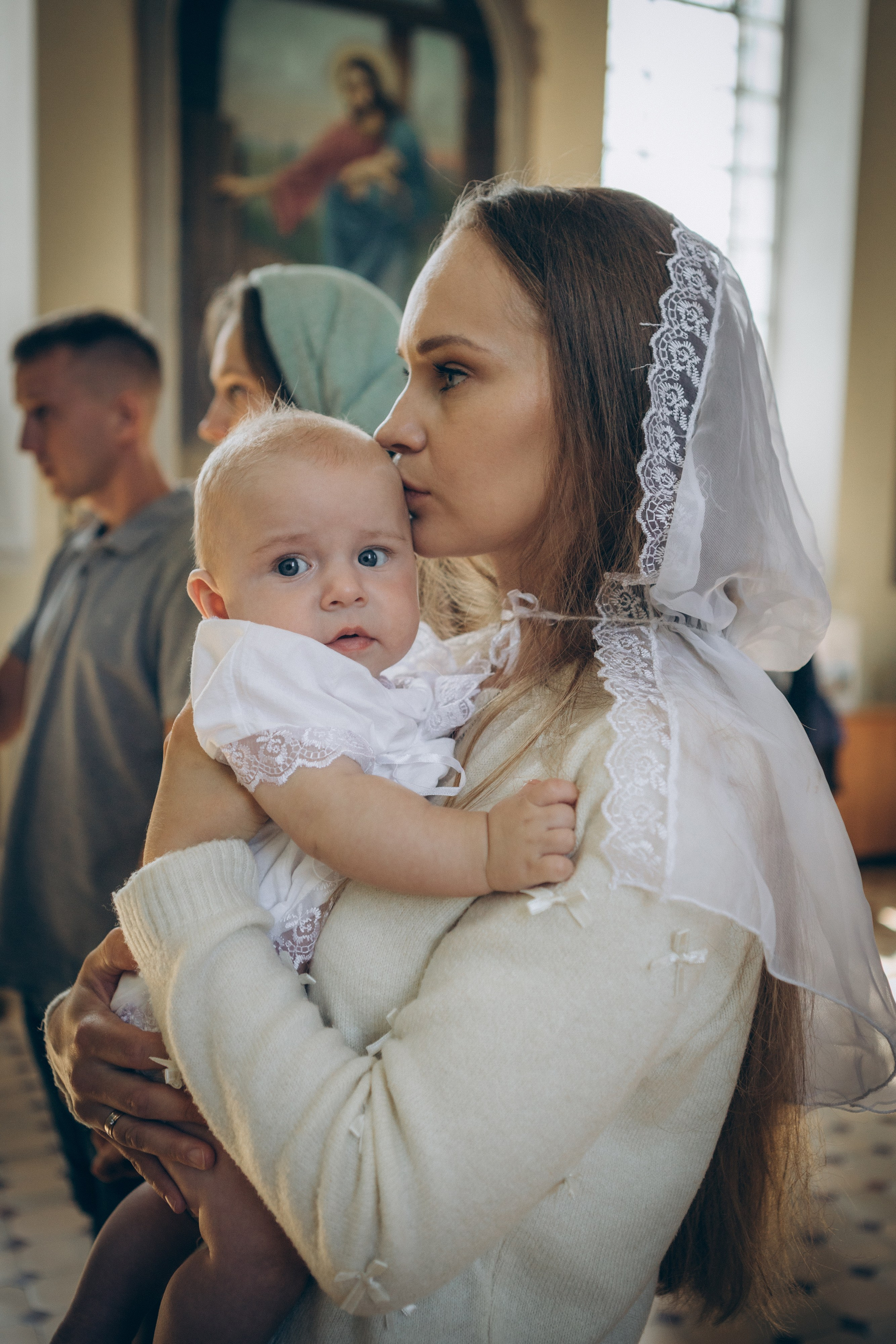 Крещение Тимофея. Семейный фотограф и фотограф на роды в Ростове-на-Дону Мухина Виктория