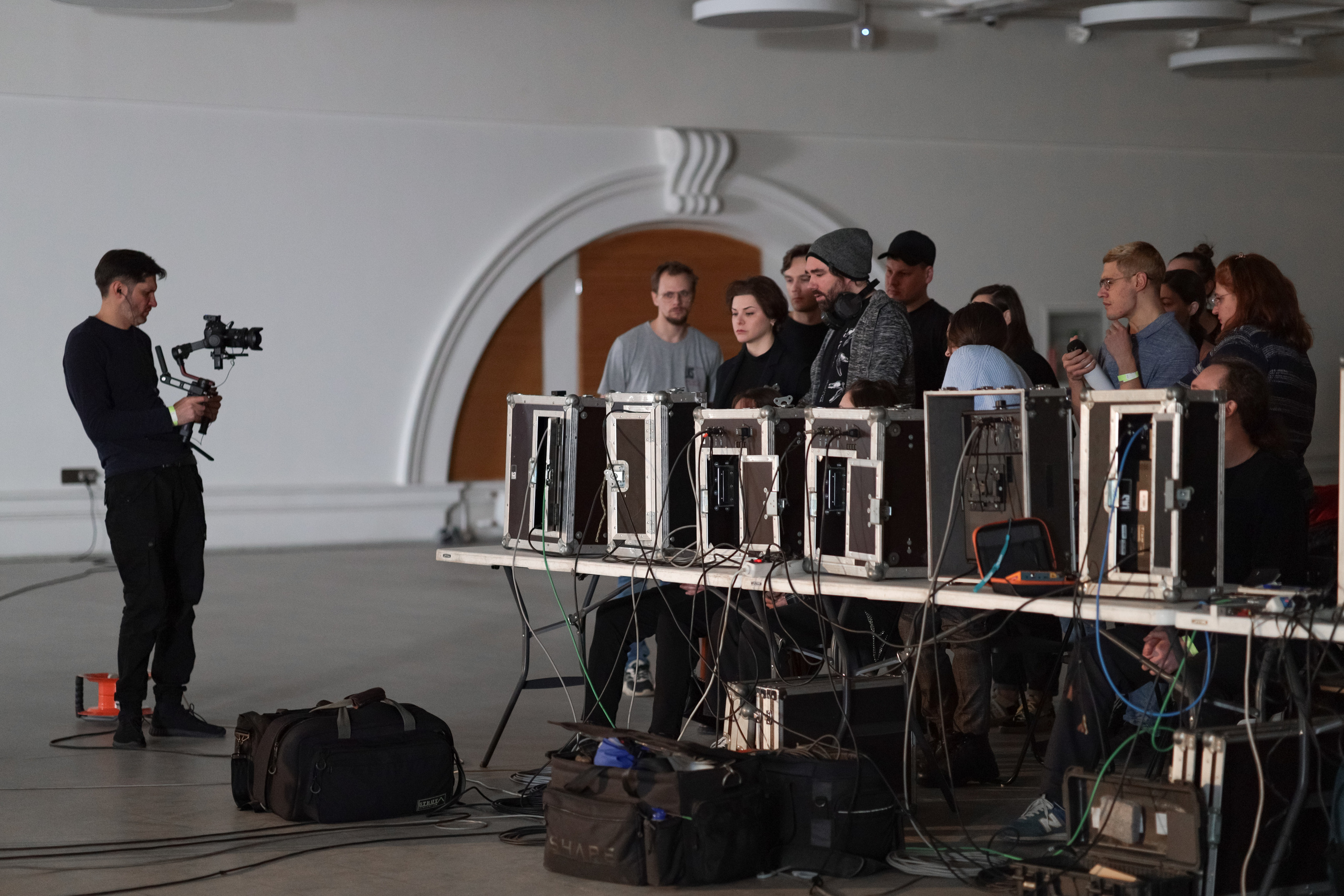 СЪЁМКА ДЛЯ МАНЕЖА | БЭКСТЕЙДЖ. MARIA SOKOLOVA