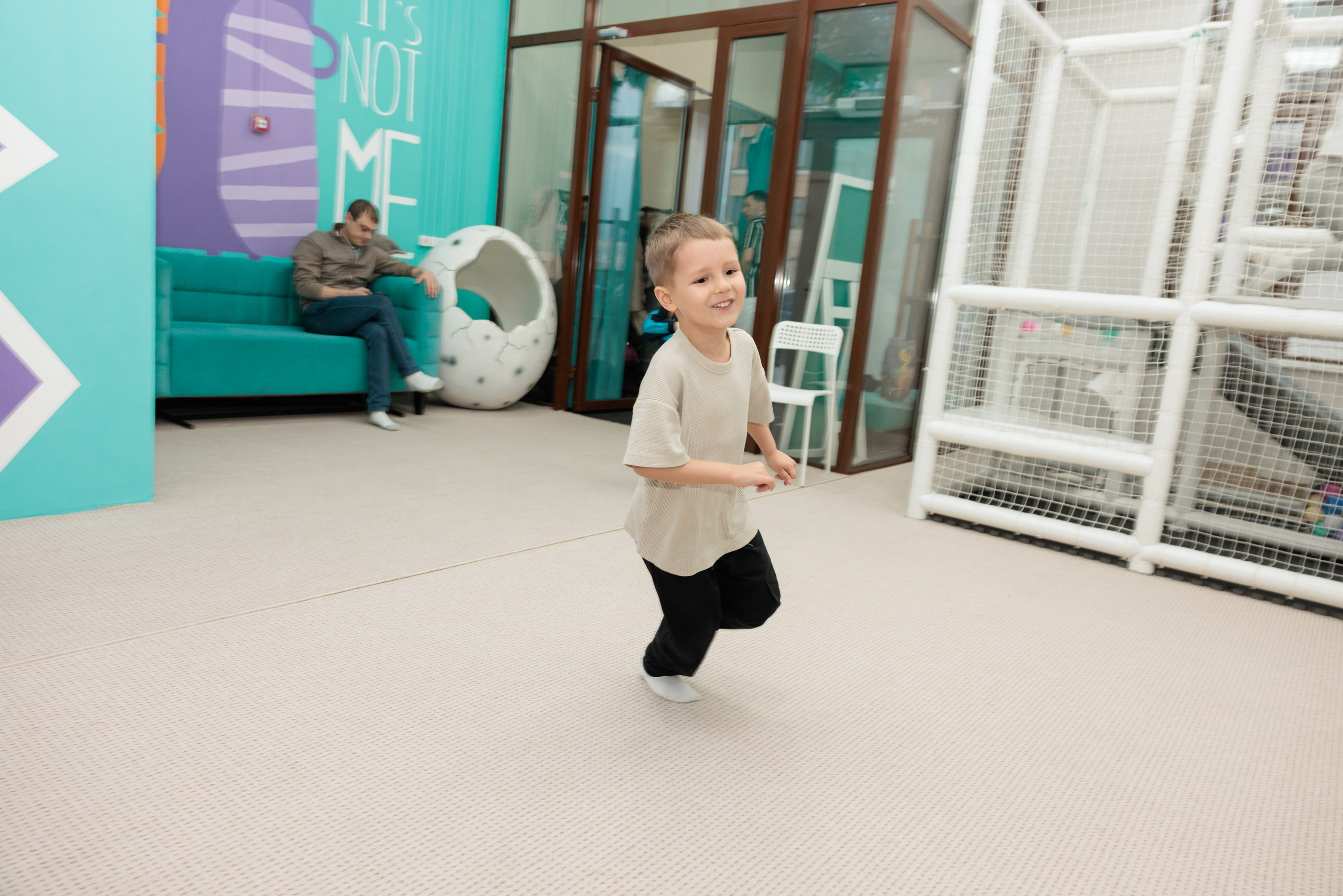 Семёну 5 лет Игротека Дино. Фотограф в Красноярске Евдокимова Анастасия