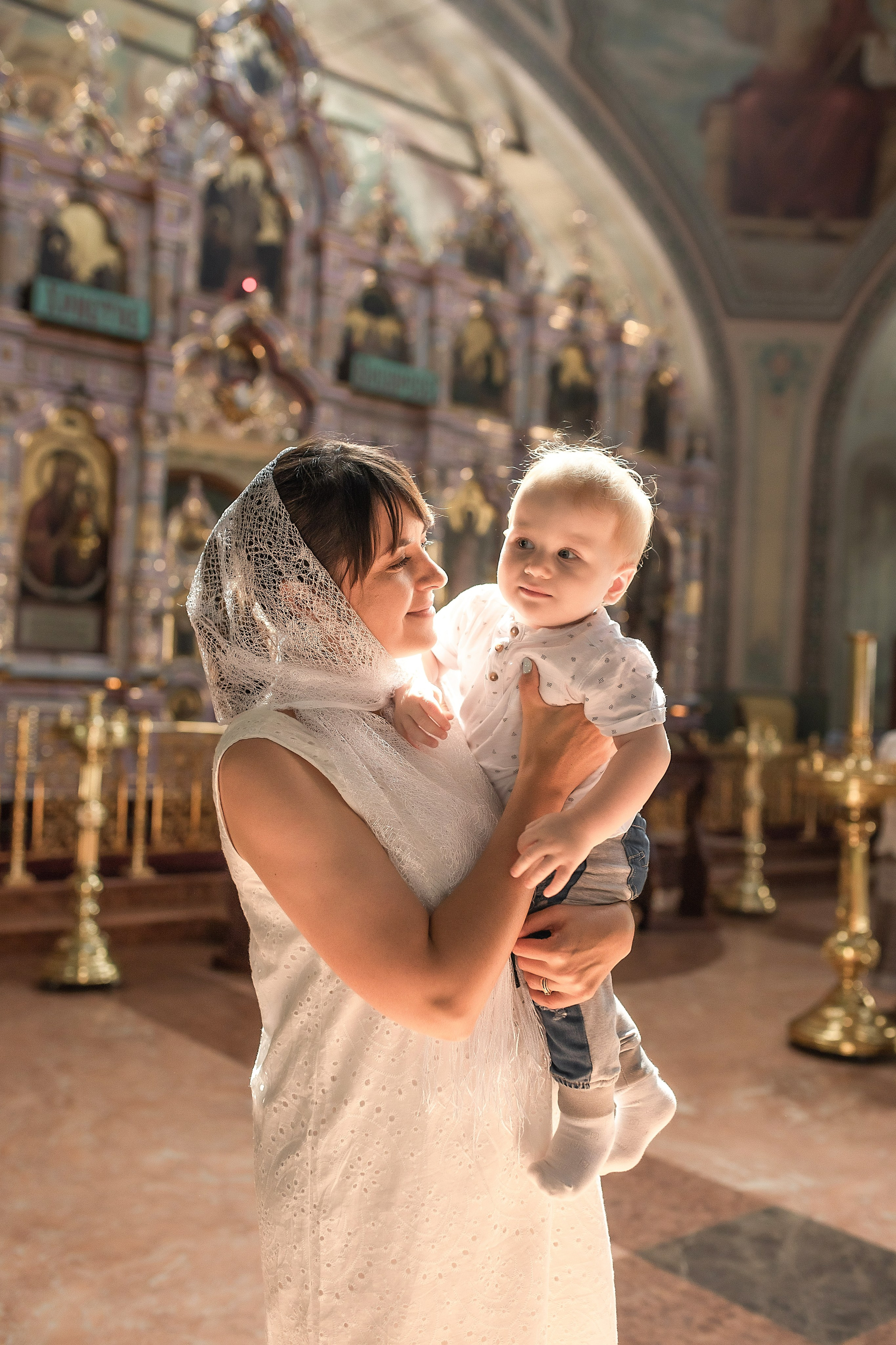 Таинство крещения в Железнодорожном. Фотограф в Железнодорожном и Балашихе