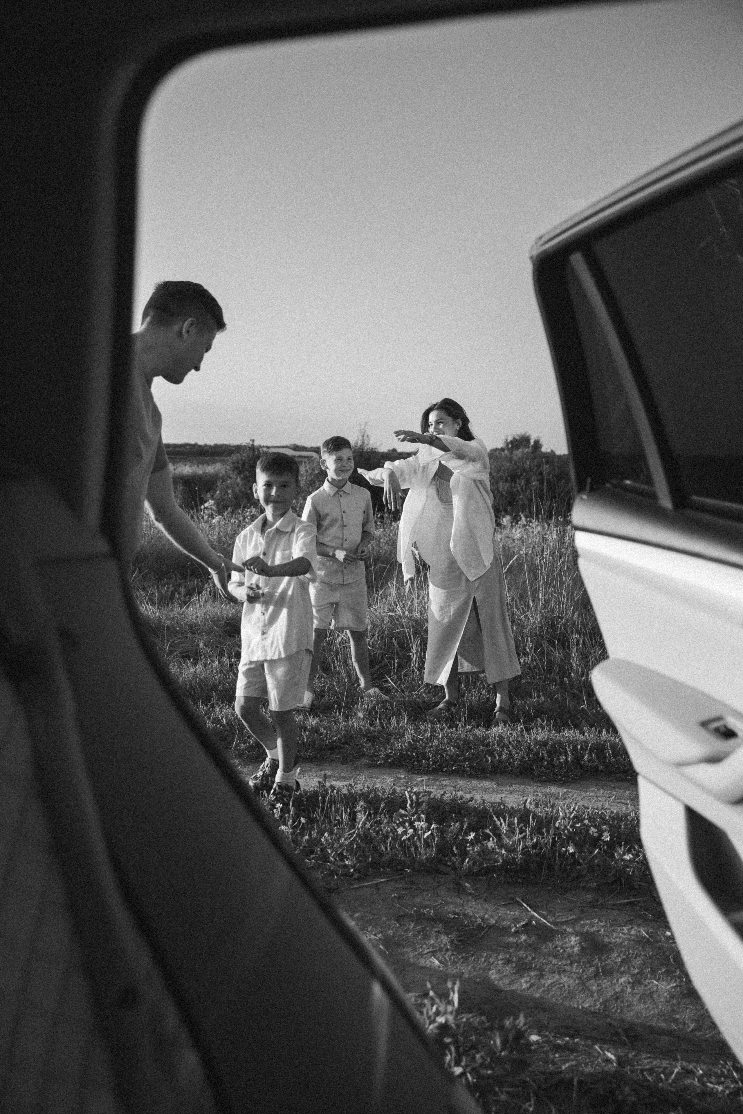 Летний вечер одной семьи. Фотограф Ульяна Дивина в Нижнем Новгороде и Нижегородской области