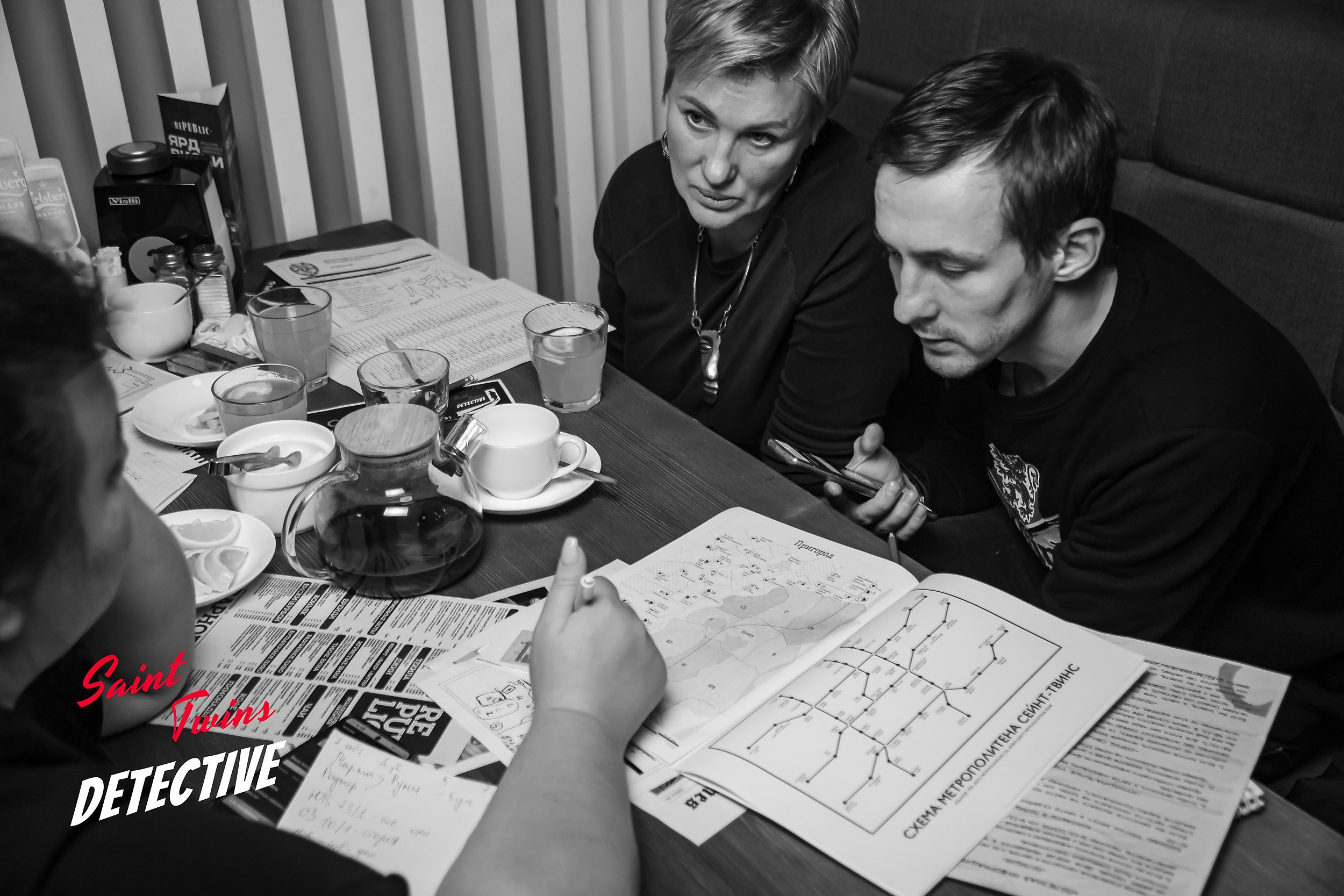 Saint Twins Detective. Кипятком Павлодар