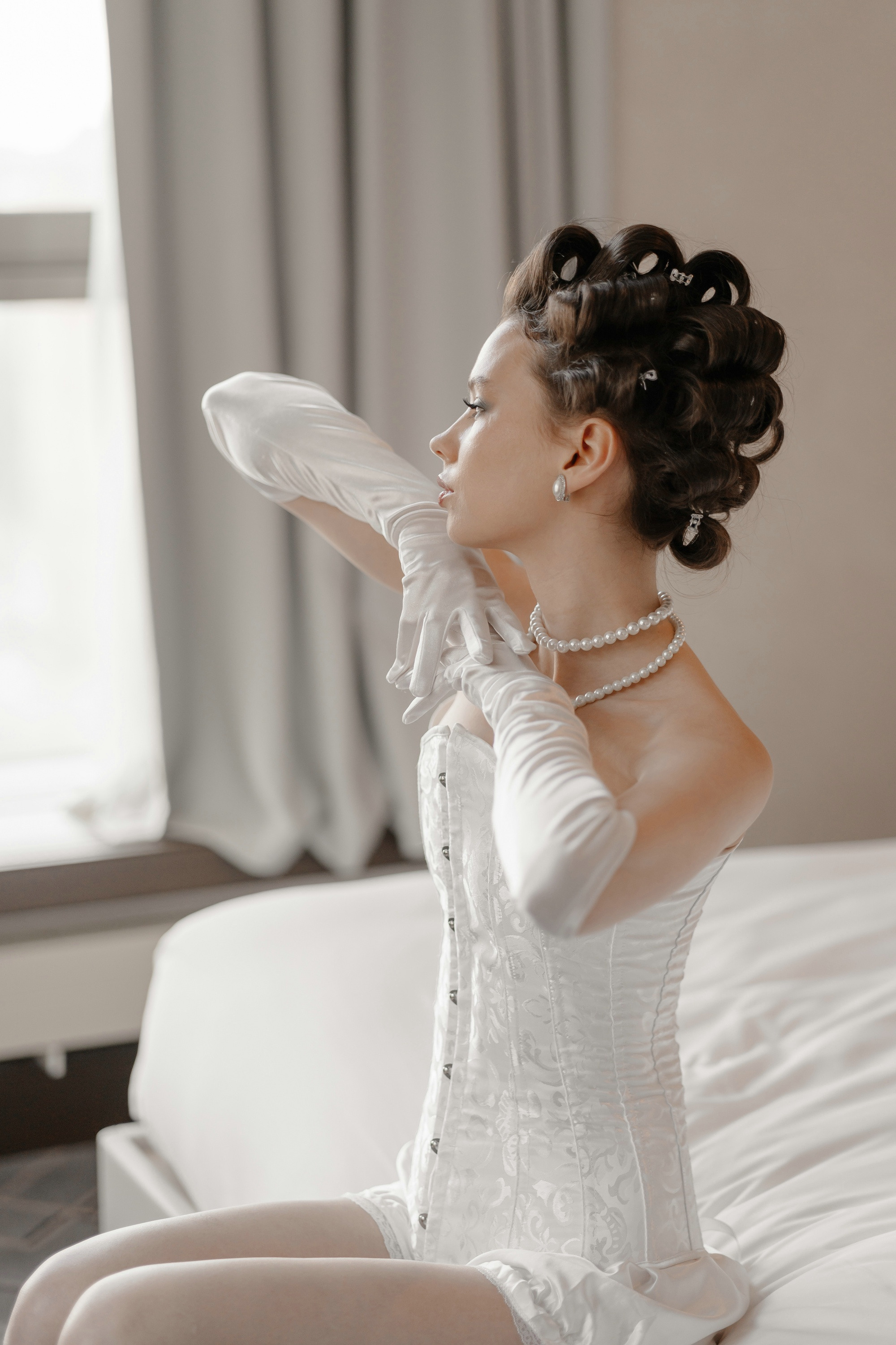 Свадебная фотосъемка утра невесты в Хаятт Редженси. Свадебный и семейный фотограф в Москве Светлана Зоткина