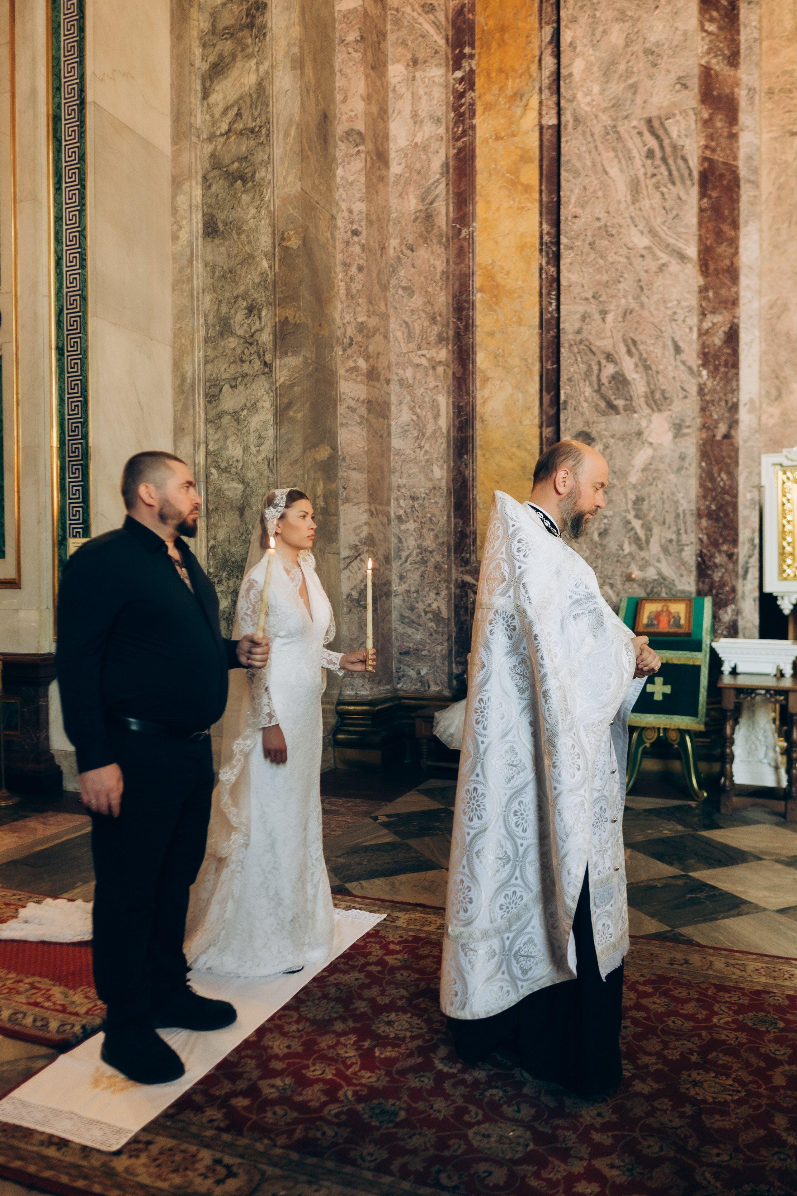 Венчание Исаакиевский. Фотограф ПИТЕР СПБ Надежда Баранова