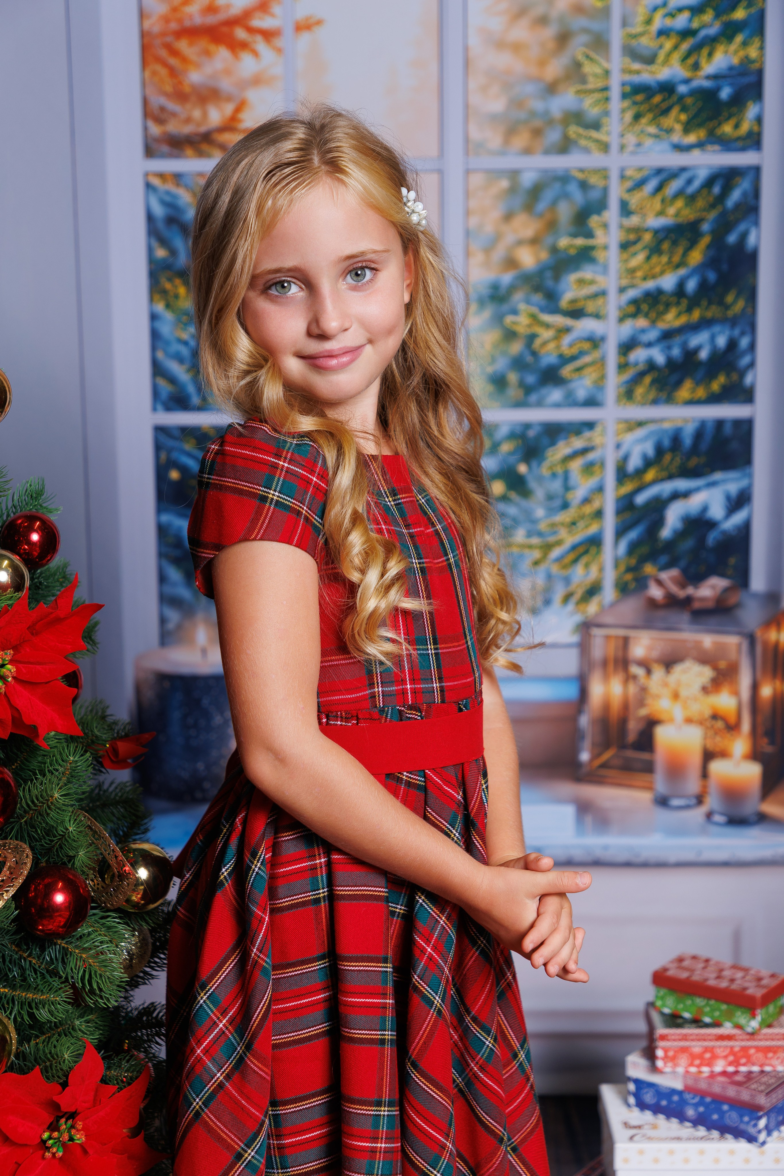 Рождество. Детская фотостудия Москва