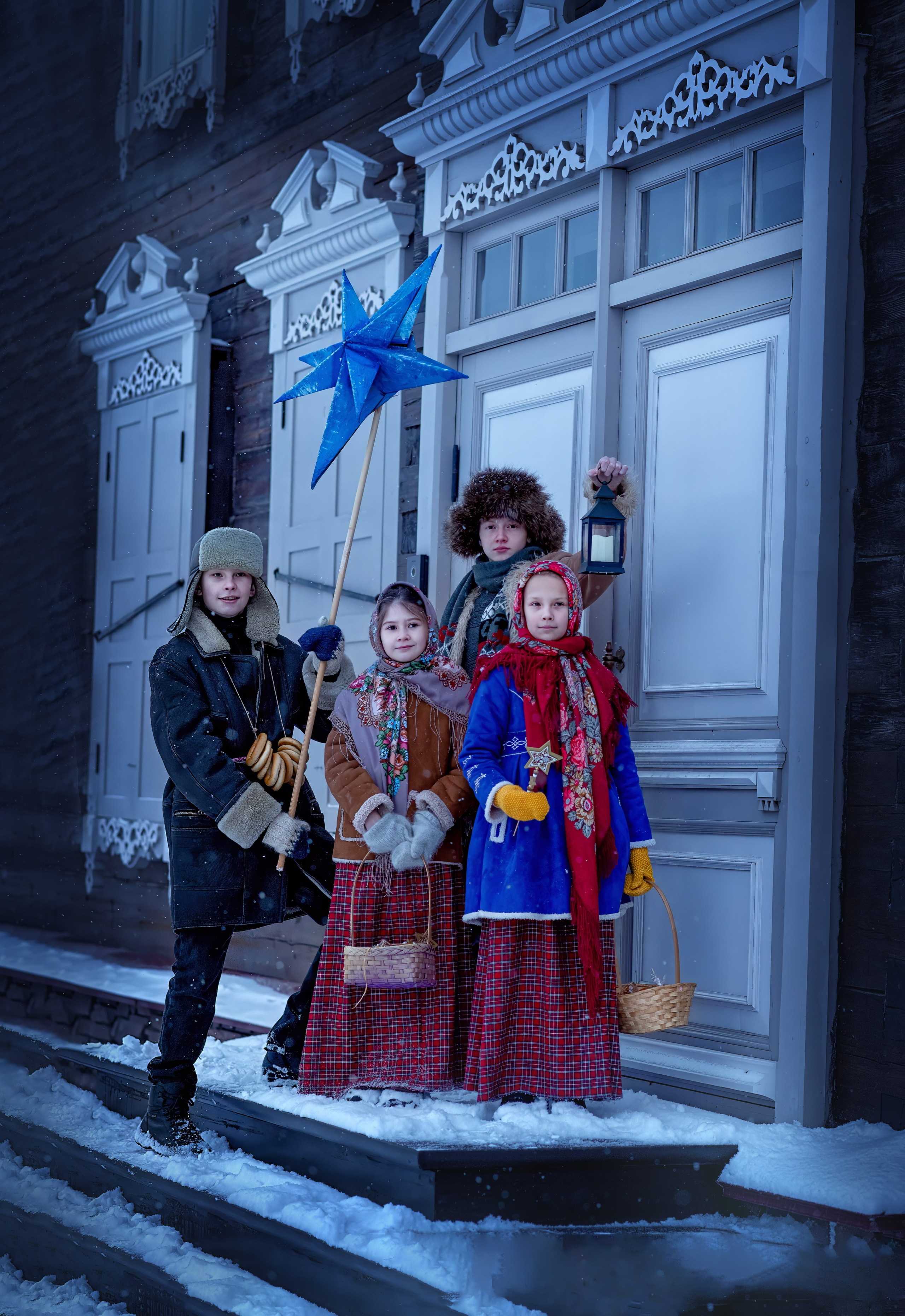 Колядки. Фотографы крещения/венчания  Красноярск Татьяна и Вячеслав Переваловы