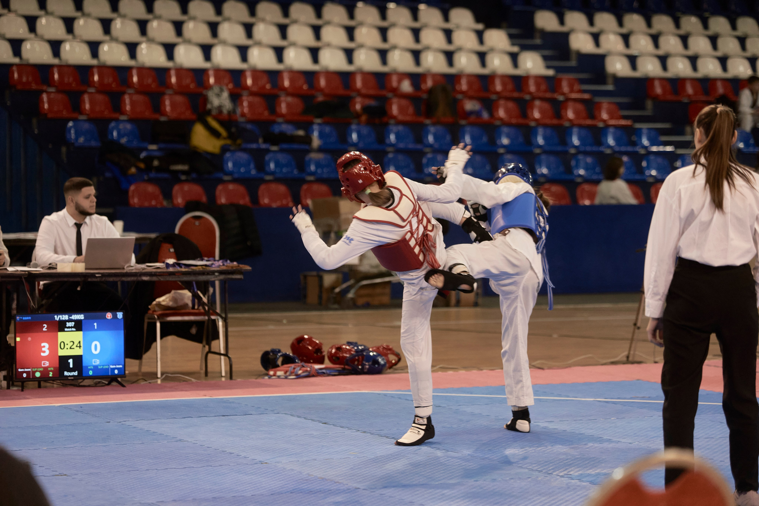 Taekwondo kids. Фотограф Наталья Леонова