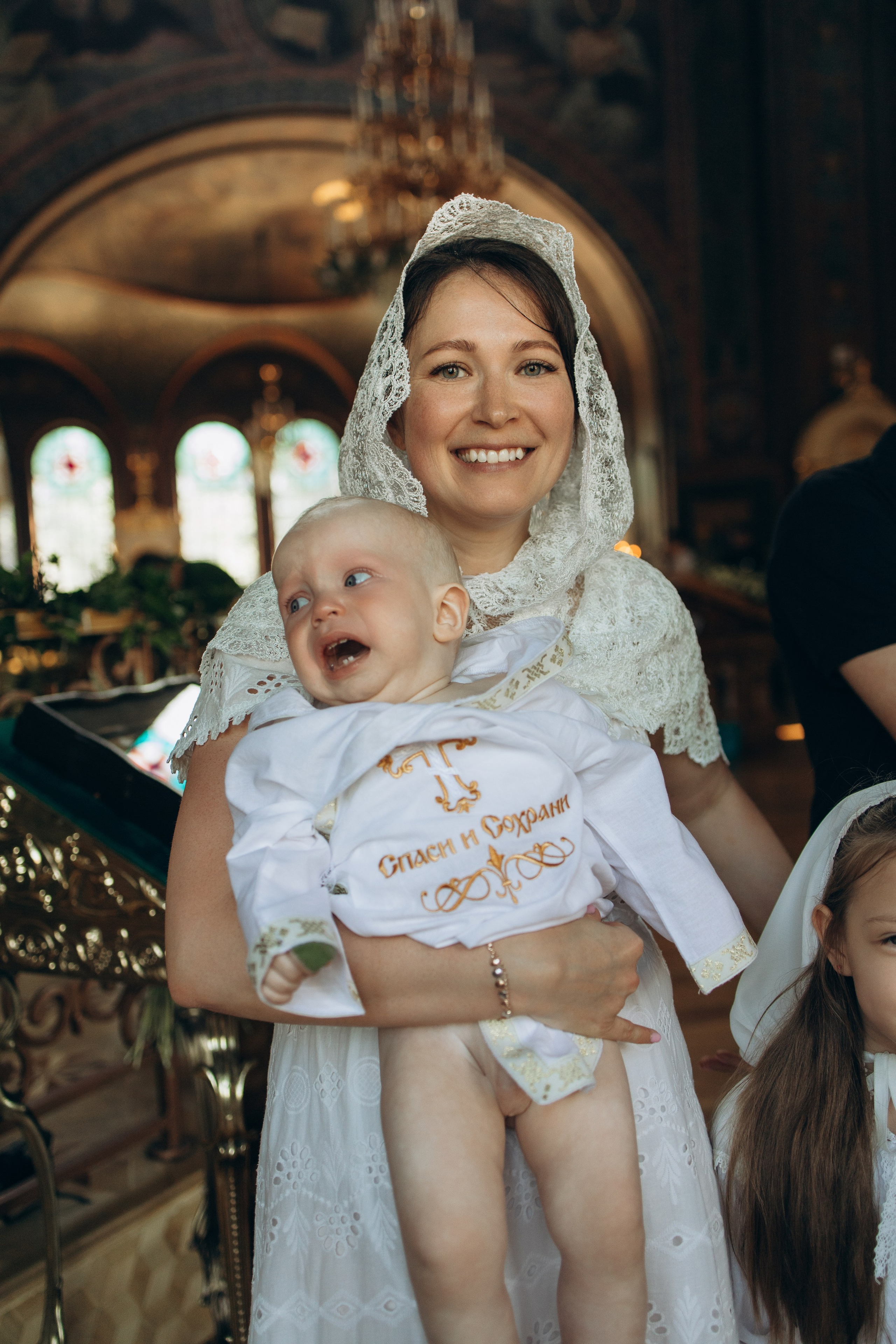Двойное крещение Анны и Саши. Самый теплый фотограф в Краснодаре Рябоконь Ксения