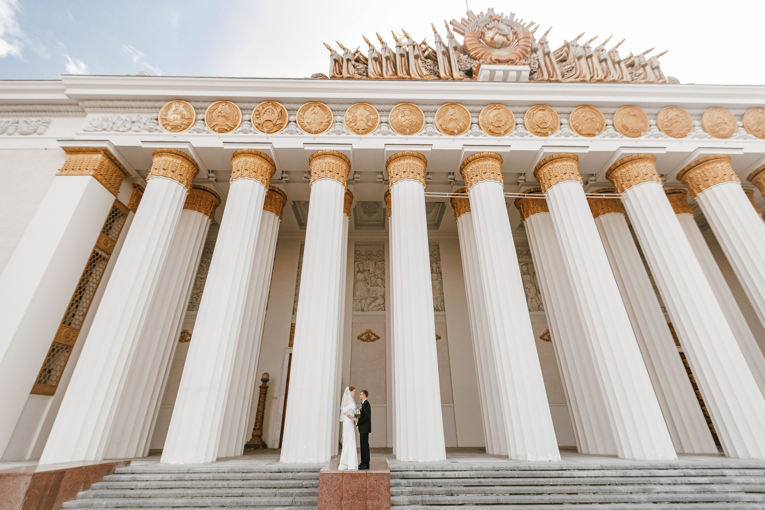 Анастасия и Денис (ВДНХ). Свадебный фотограф в Москве Анастасия Шелест