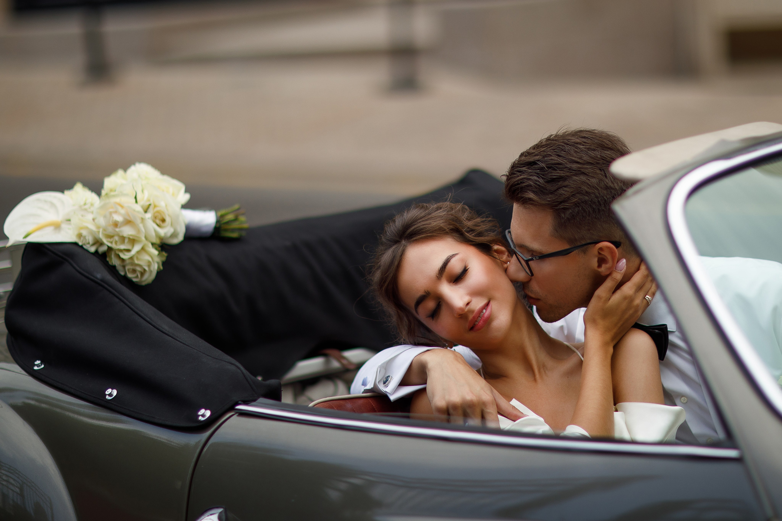 Ретро машина Анна и Владислав. Марковкина КрисТина