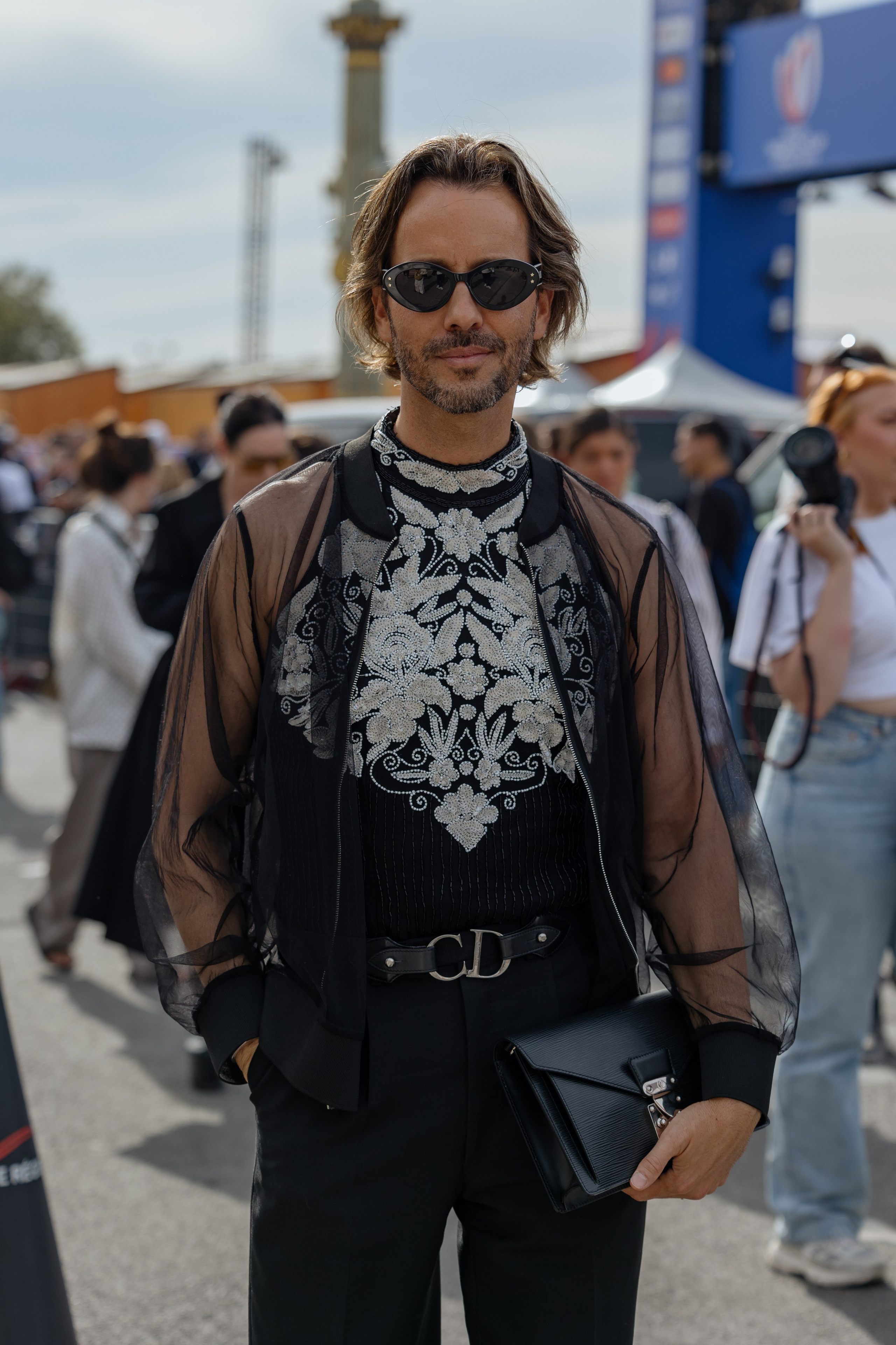 PFW SPRING SUMMER 2024 DIOR. Photographer in Milan Ivan Goncharov