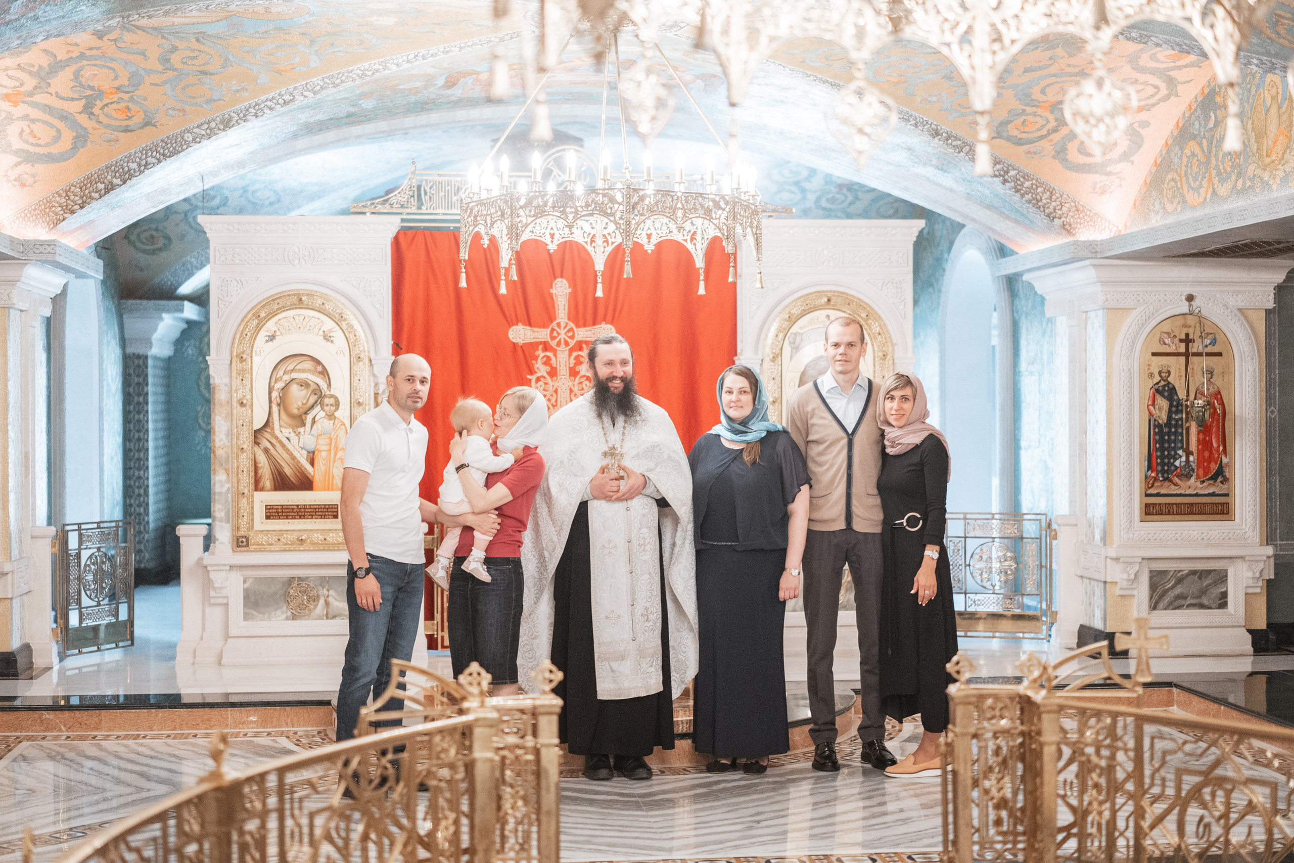 Крещение Ники. Репотражный и семейный фотограф в Москве Герлинг Радмила