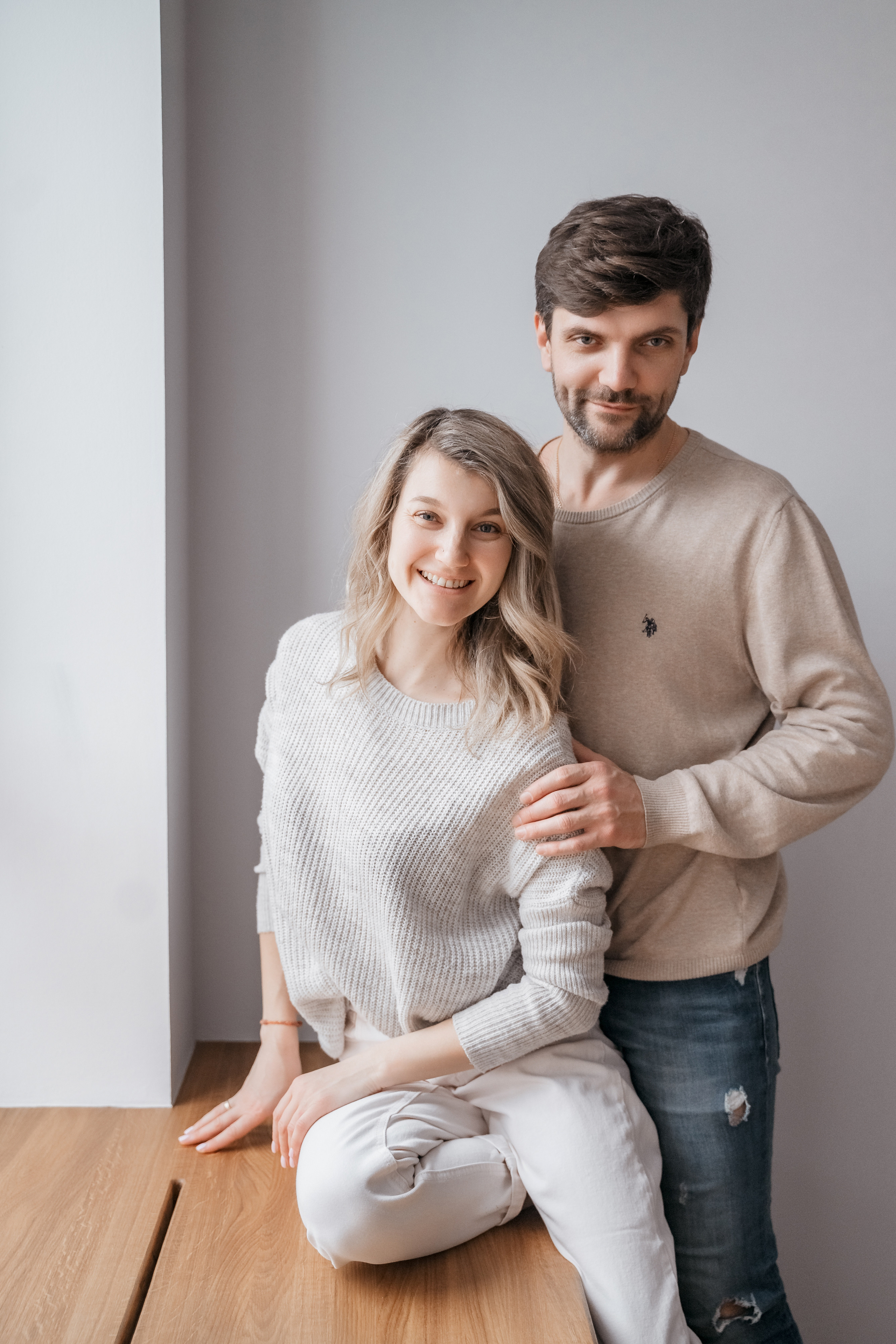 Дома у Натальи и Дениса. Репотражный и семейный фотограф в Москве Герлинг Радмила