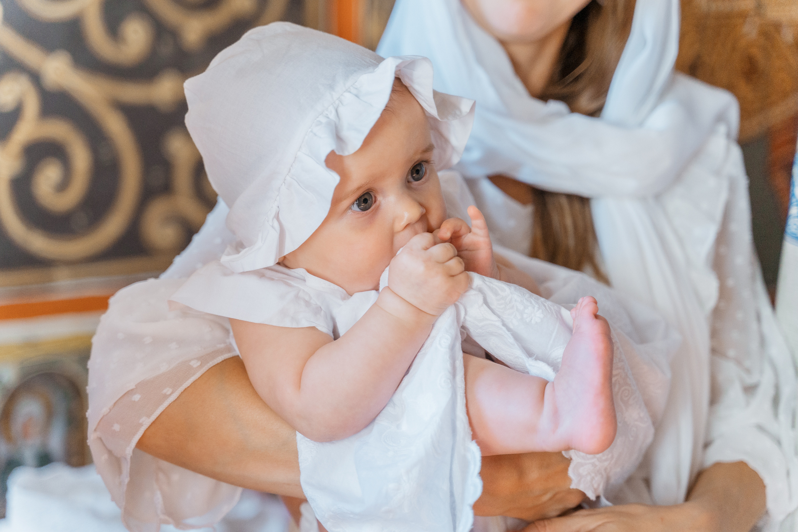 Крещение Ксении. Репотражный и семейный фотограф в Москве Герлинг Радмила