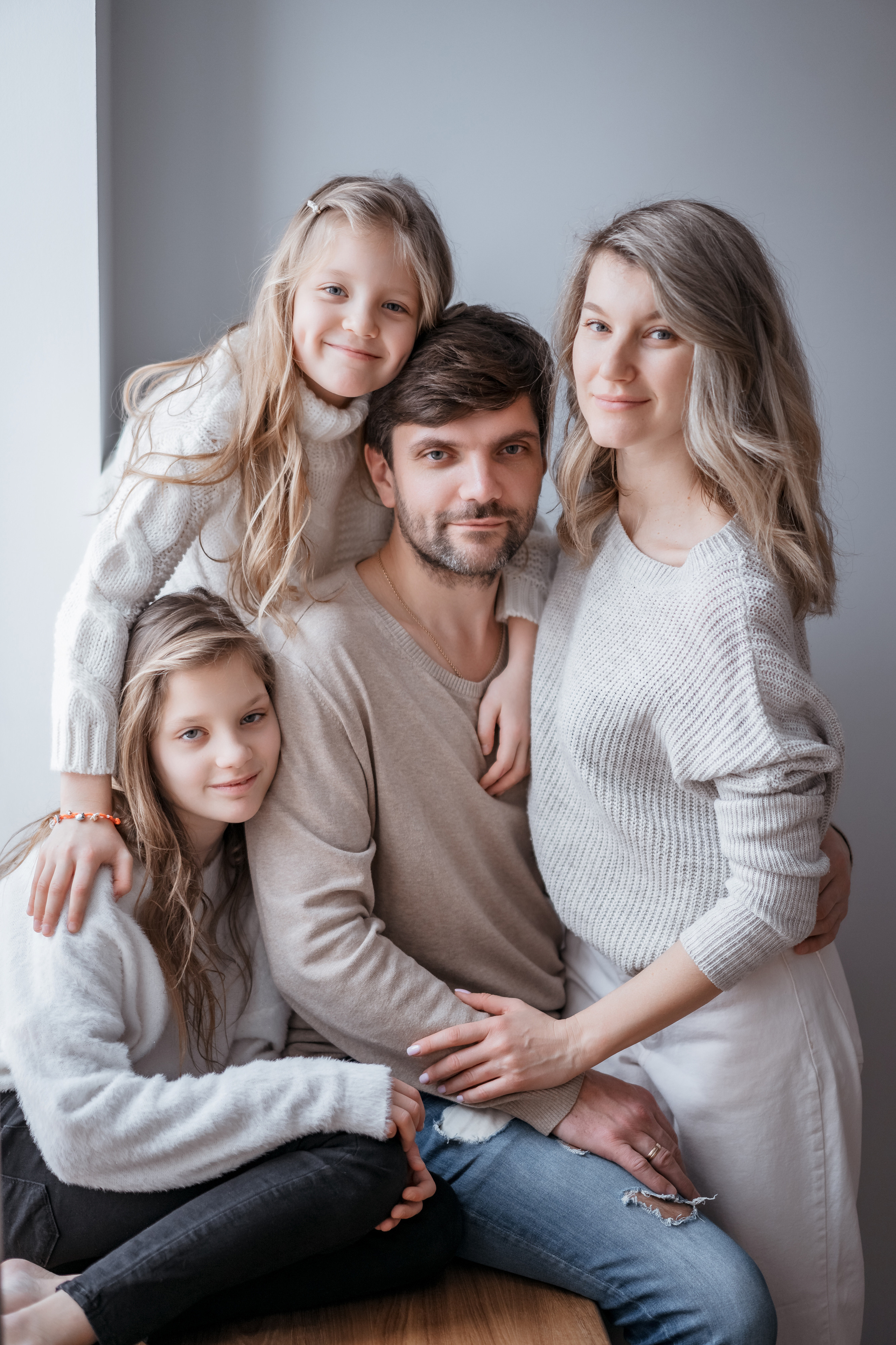 Дома у Натальи и Дениса. Репотражный и семейный фотограф в Москве Герлинг Радмила