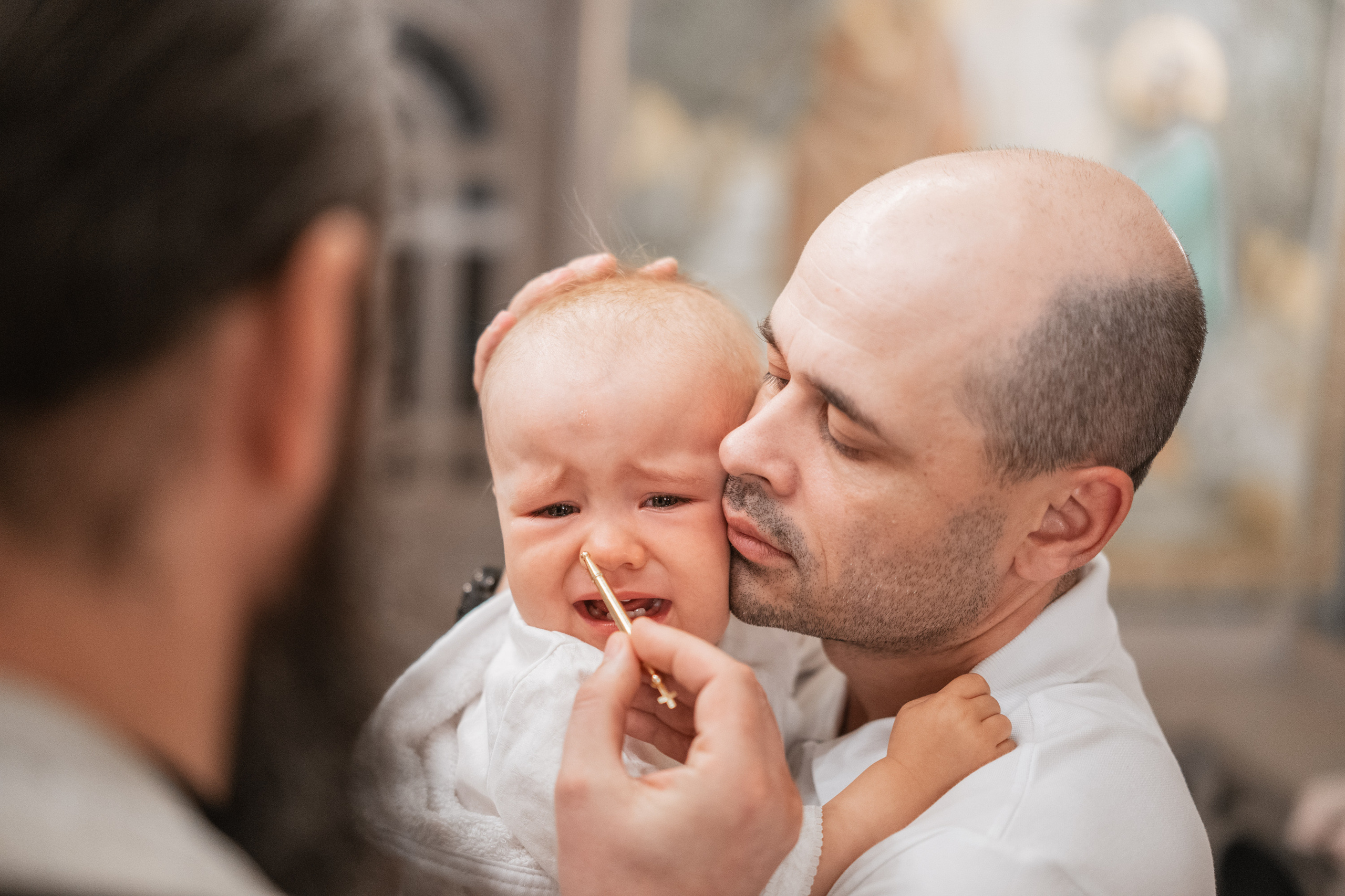 Крещение Ники. Репотражный и семейный фотограф в Москве Герлинг Радмила