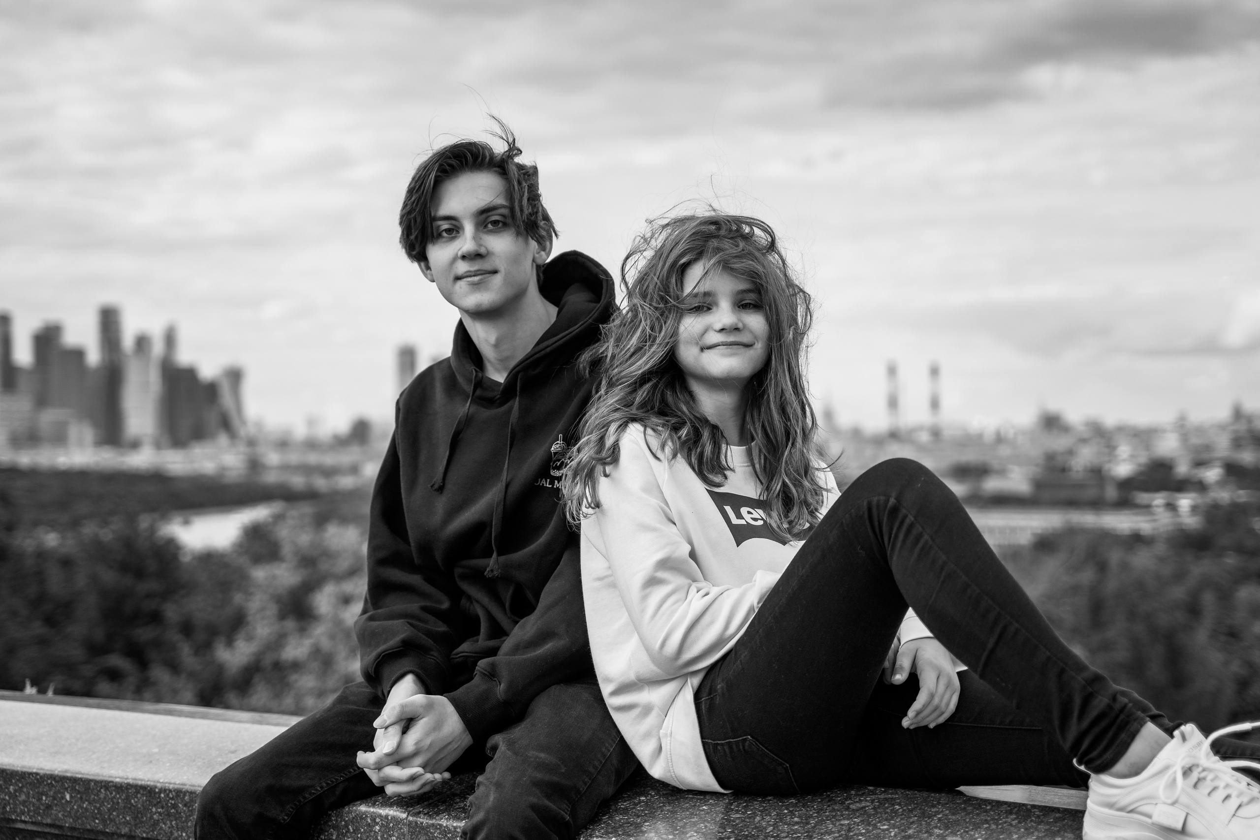 Семейная прогулка у МГУ. Репотражный и семейный фотограф в Москве Герлинг Радмила