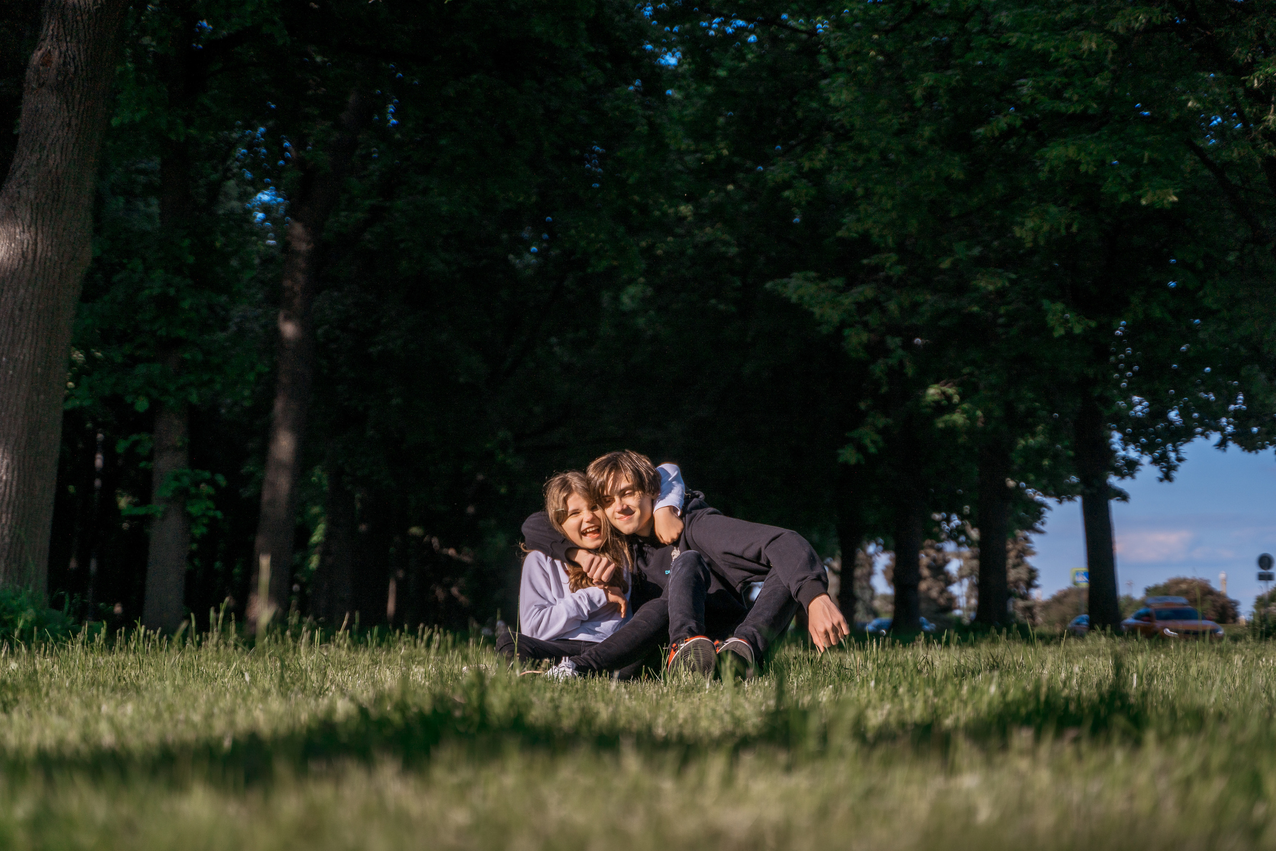 Семейная прогулка у МГУ. Репотражный и семейный фотограф в Москве Герлинг Радмила