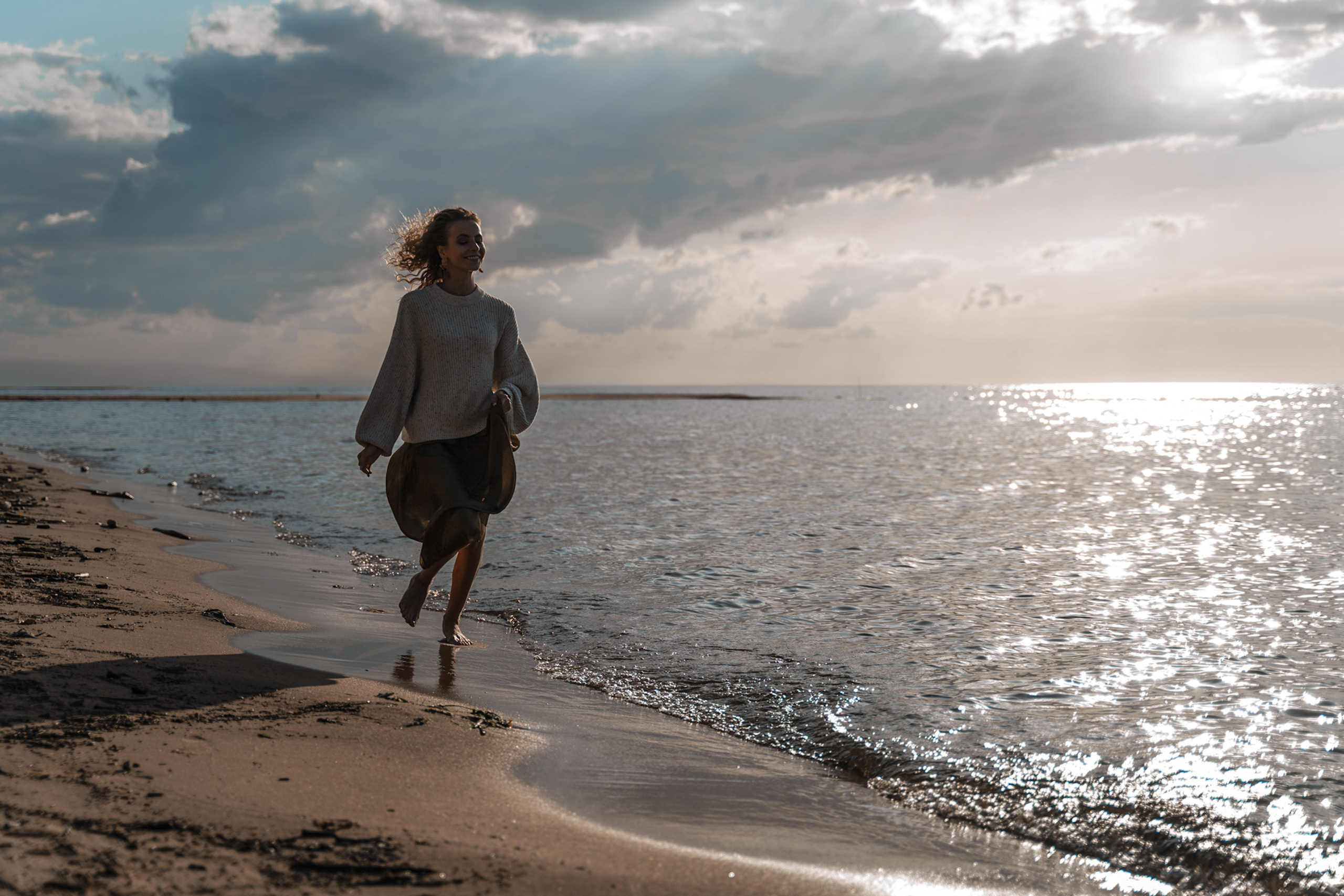 Побережье под Юрмалой. Репотражный и семейный фотограф в Москве Герлинг Радмила