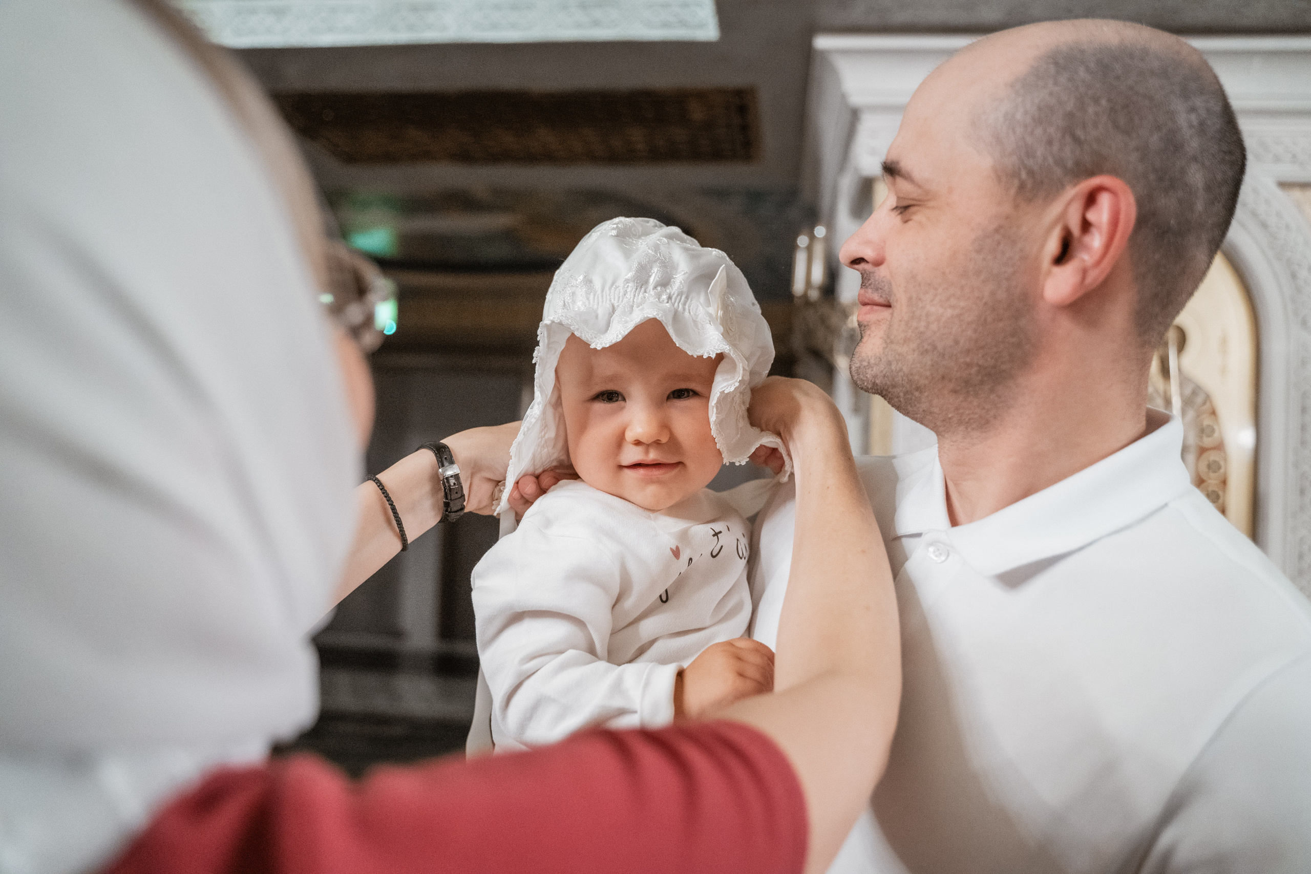 Крещение Ники. Репотражный и семейный фотограф в Москве Герлинг Радмила