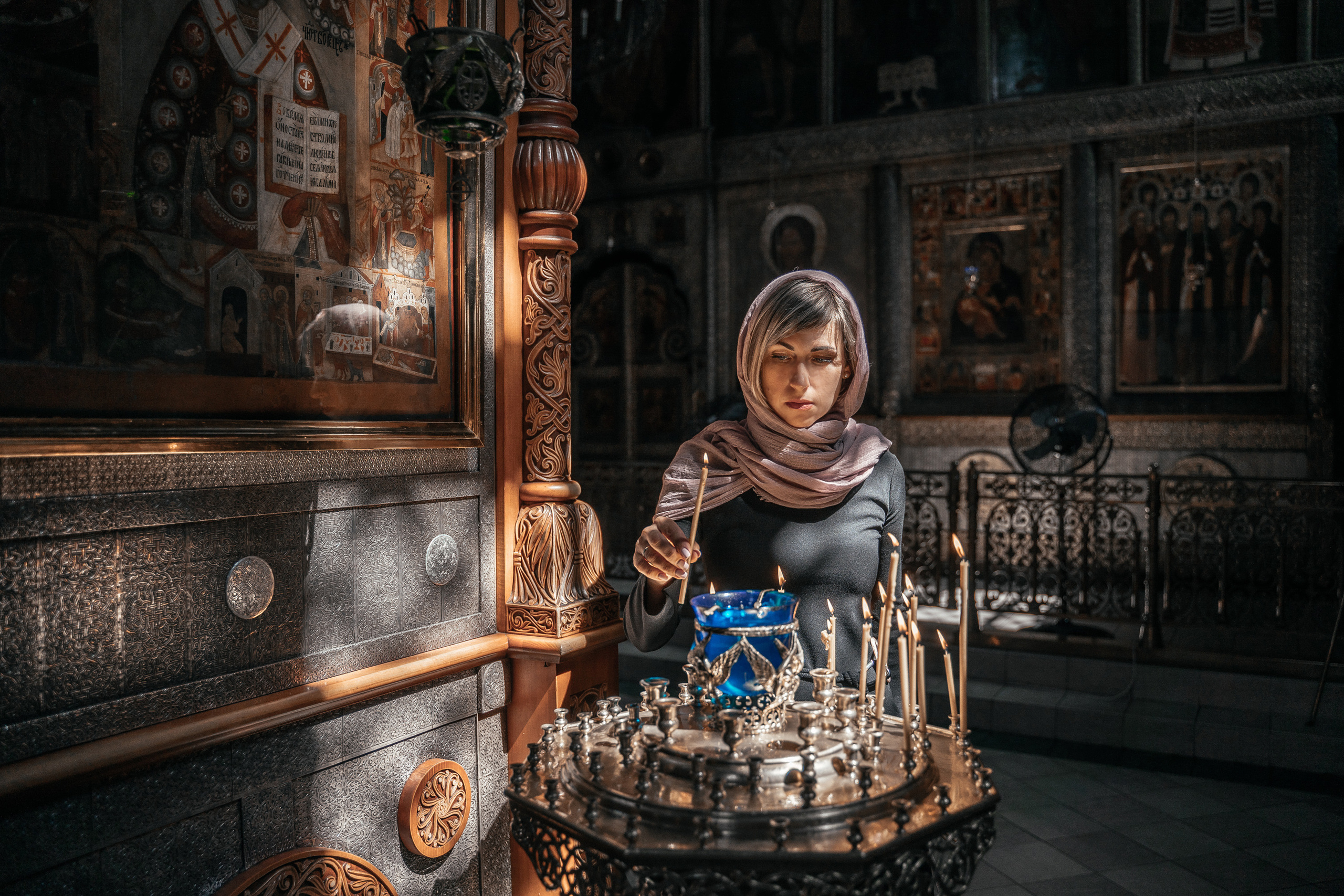 Крещение Ники. Репотражный и семейный фотограф в Москве Герлинг Радмила