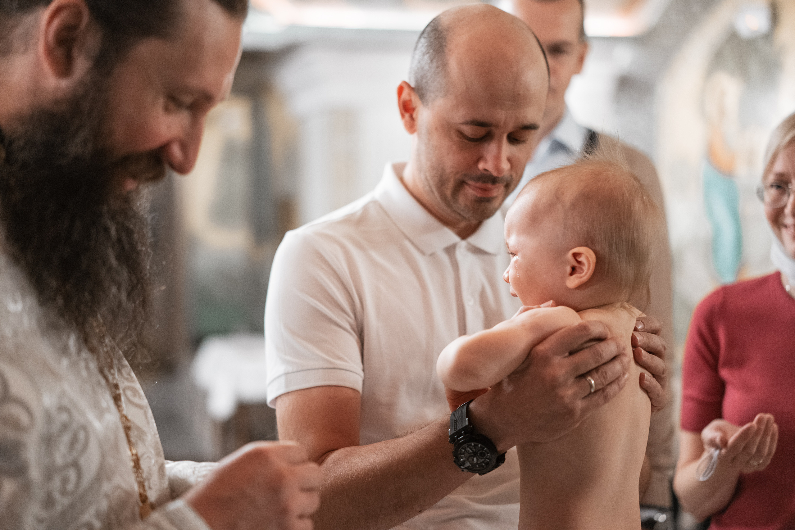 Крещение Ники. Репотражный и семейный фотограф в Москве Герлинг Радмила