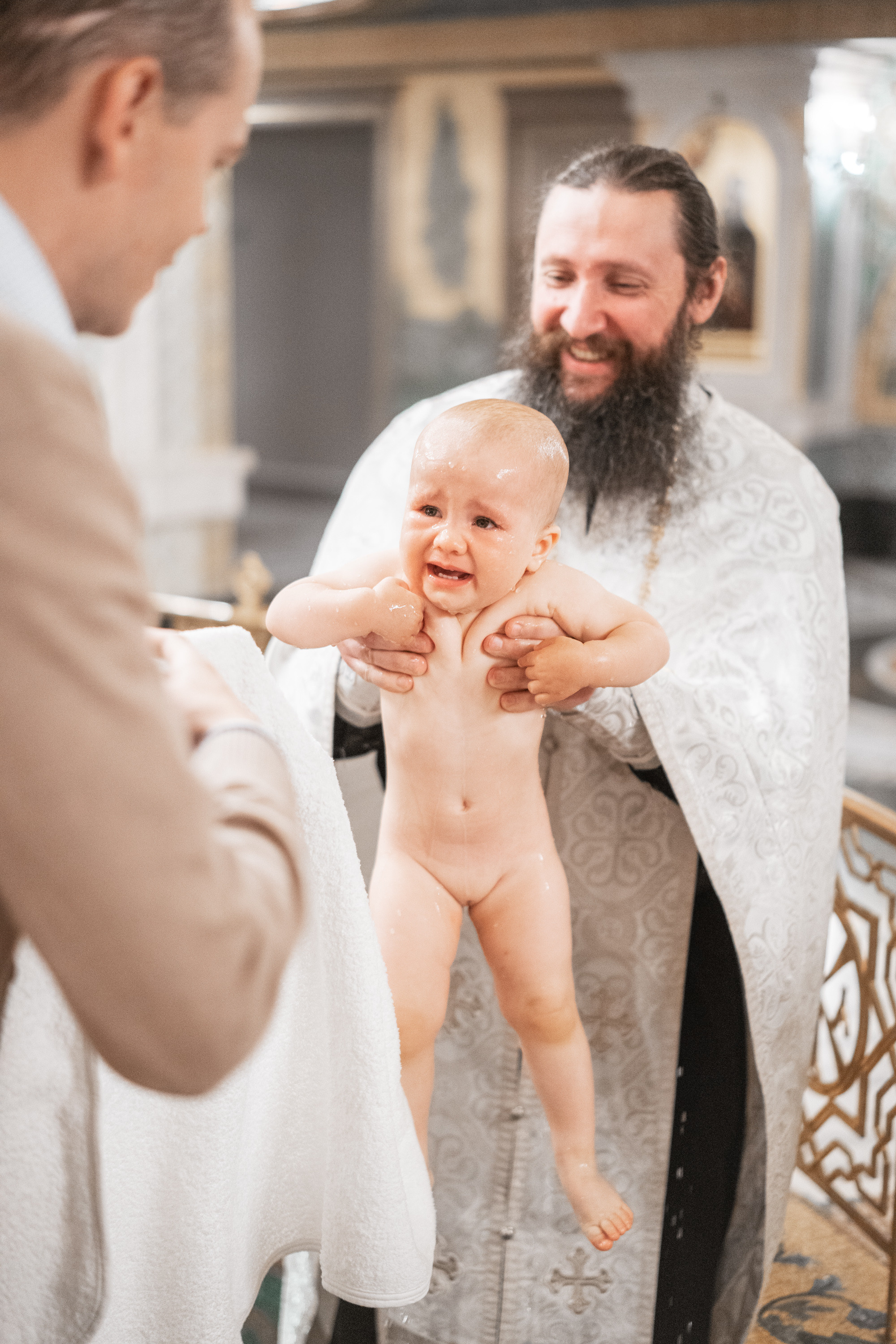 Крещение Ники. Репотражный и семейный фотограф в Москве Герлинг Радмила