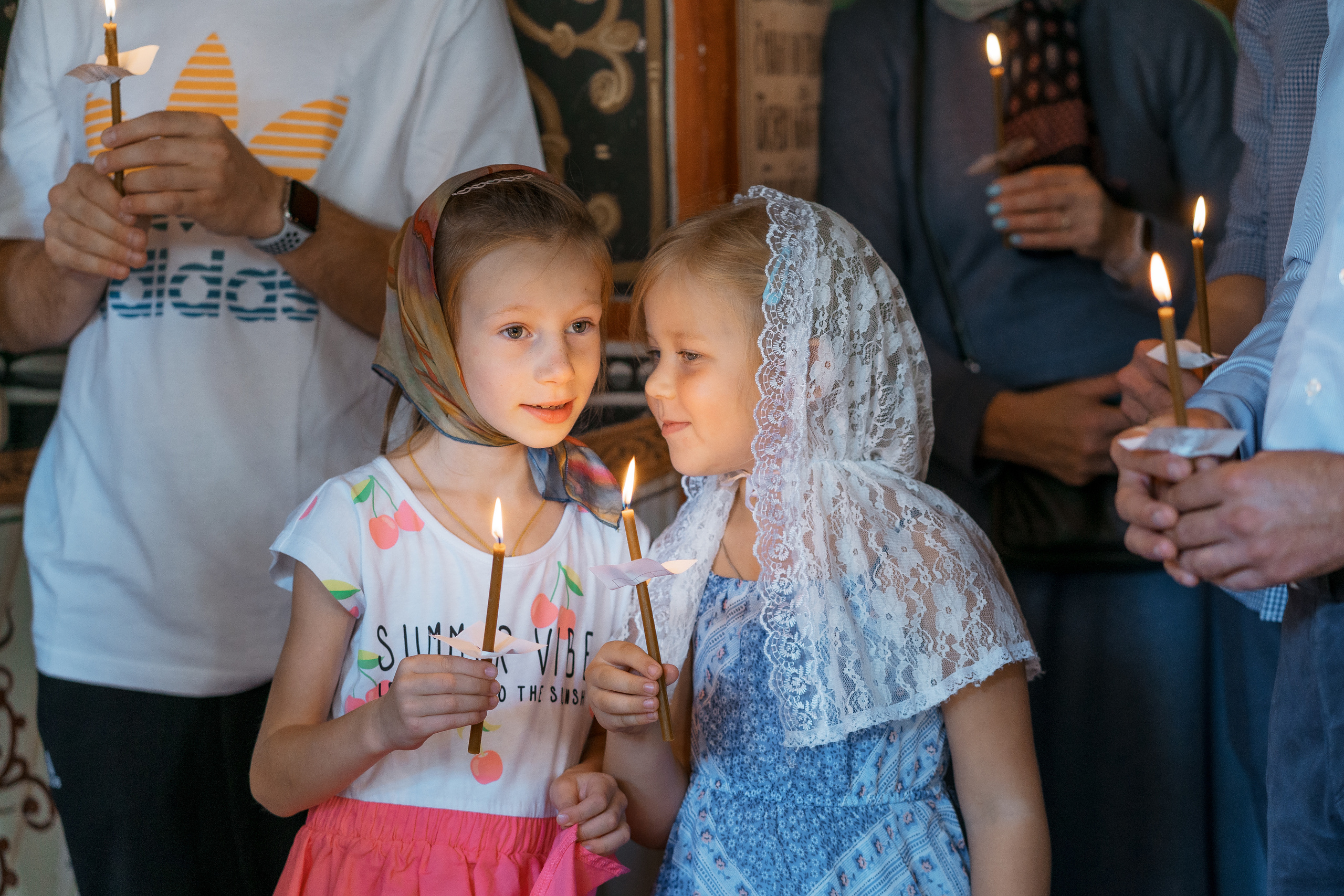 Крещение Ксении. Репотражный и семейный фотограф в Москве Герлинг Радмила