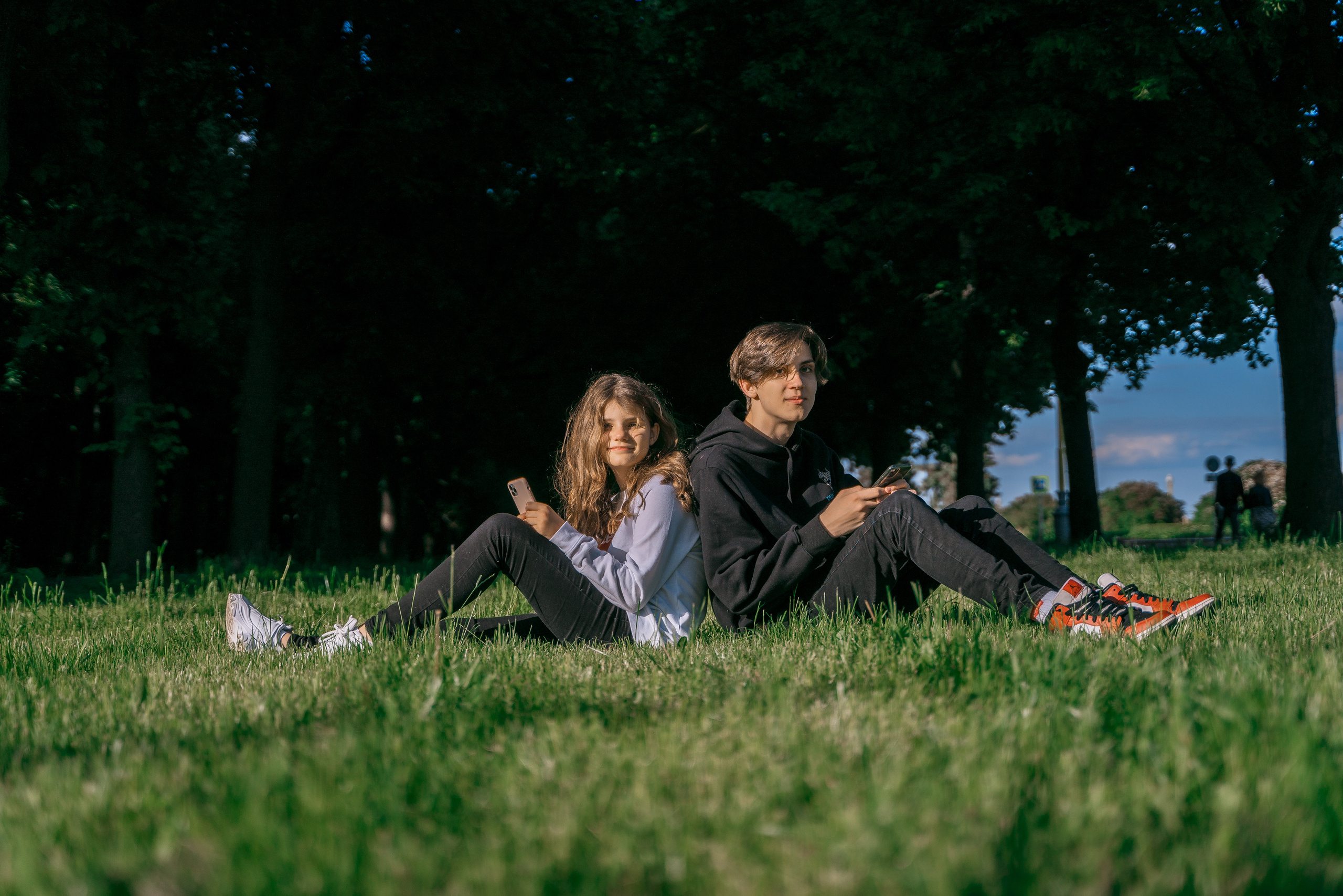 Семейная прогулка у МГУ. Репотражный и семейный фотограф в Москве Герлинг Радмила