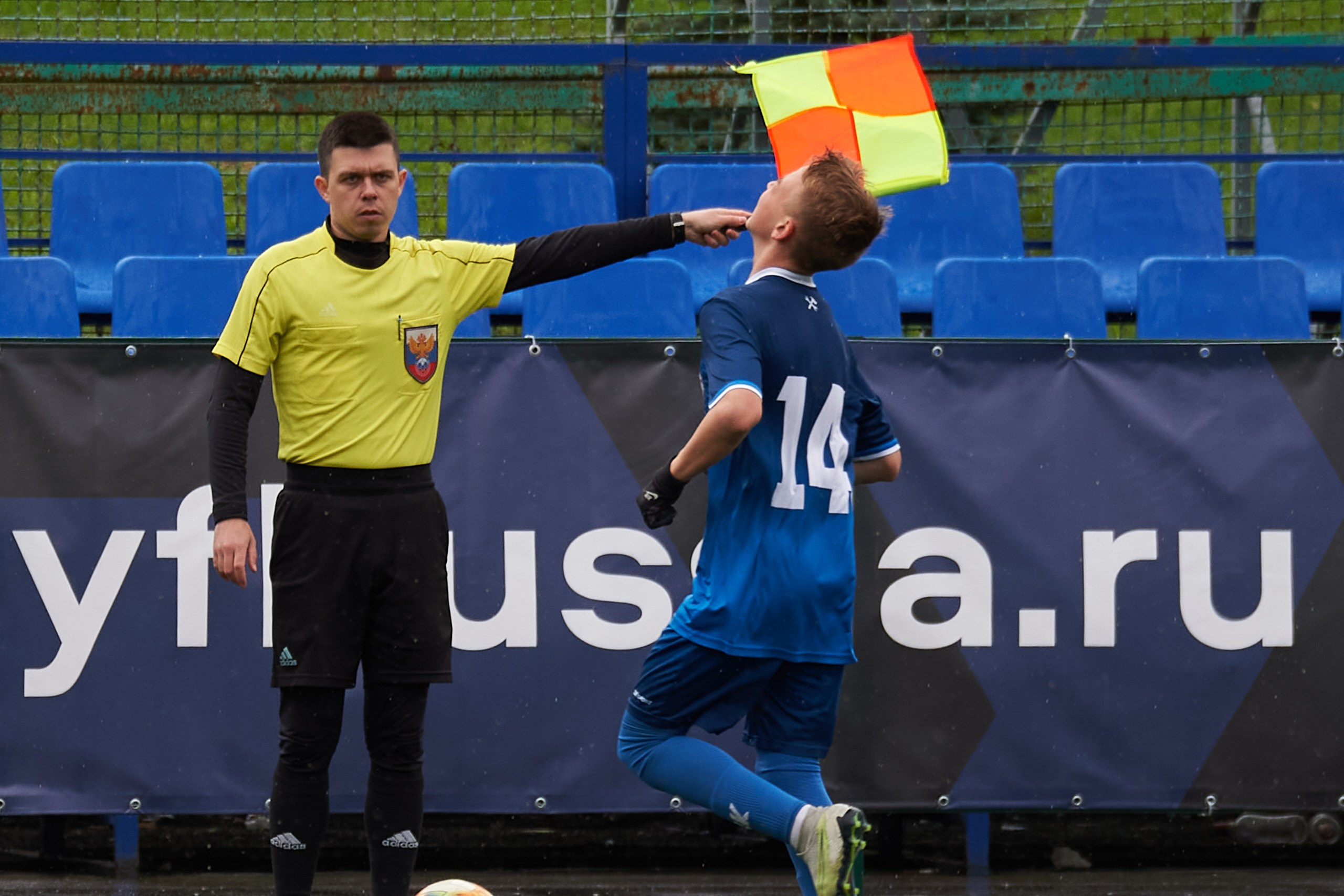 Кубок РФС среди юношеских команд клубов ФНЛ «Приволжье». Спортивный репортажный фотограф в Ижевске Сергей Мерзляков