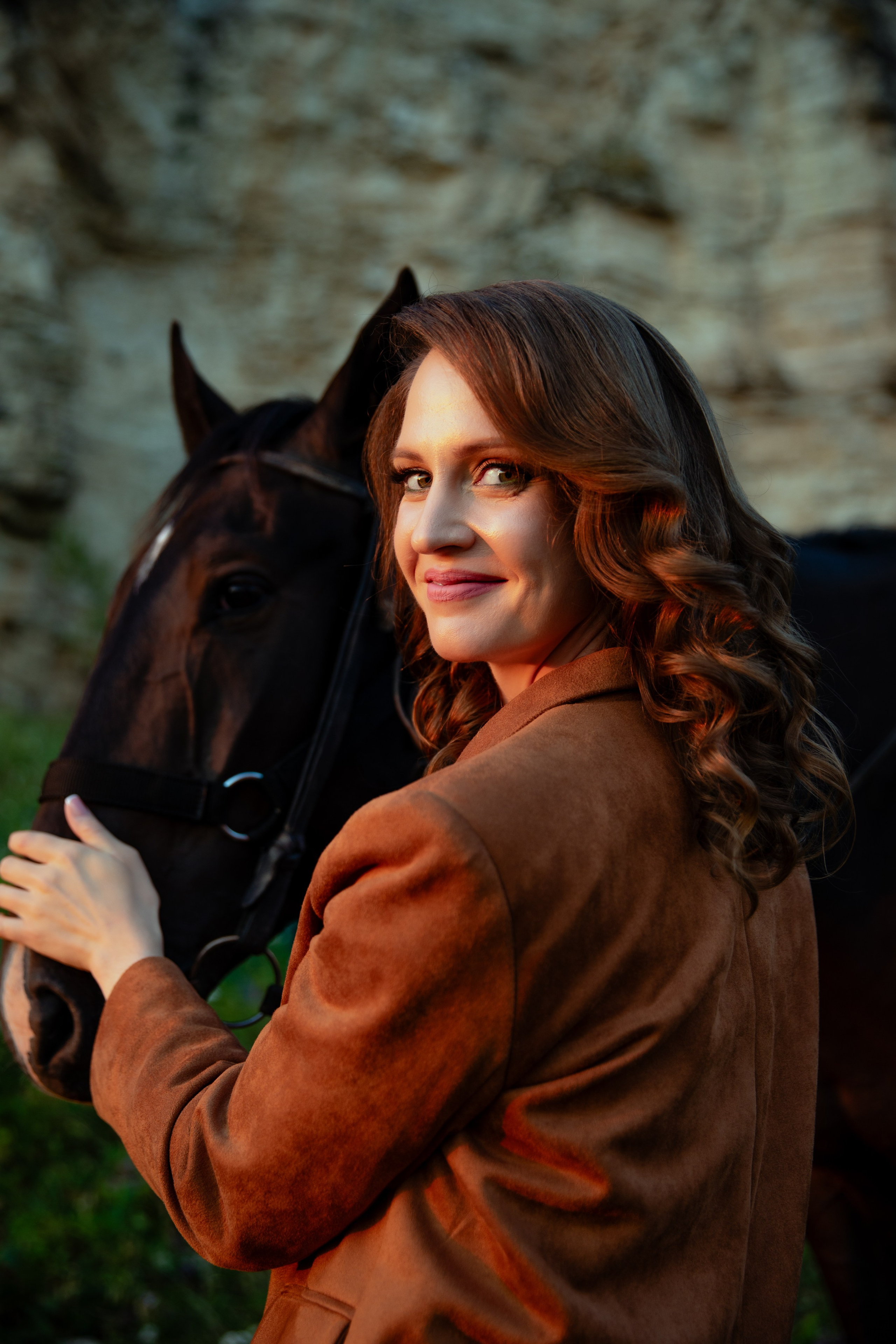 Фотосессия в конном клубе на лошадях. Фотограф в Кисловодске Юлия Федоренко