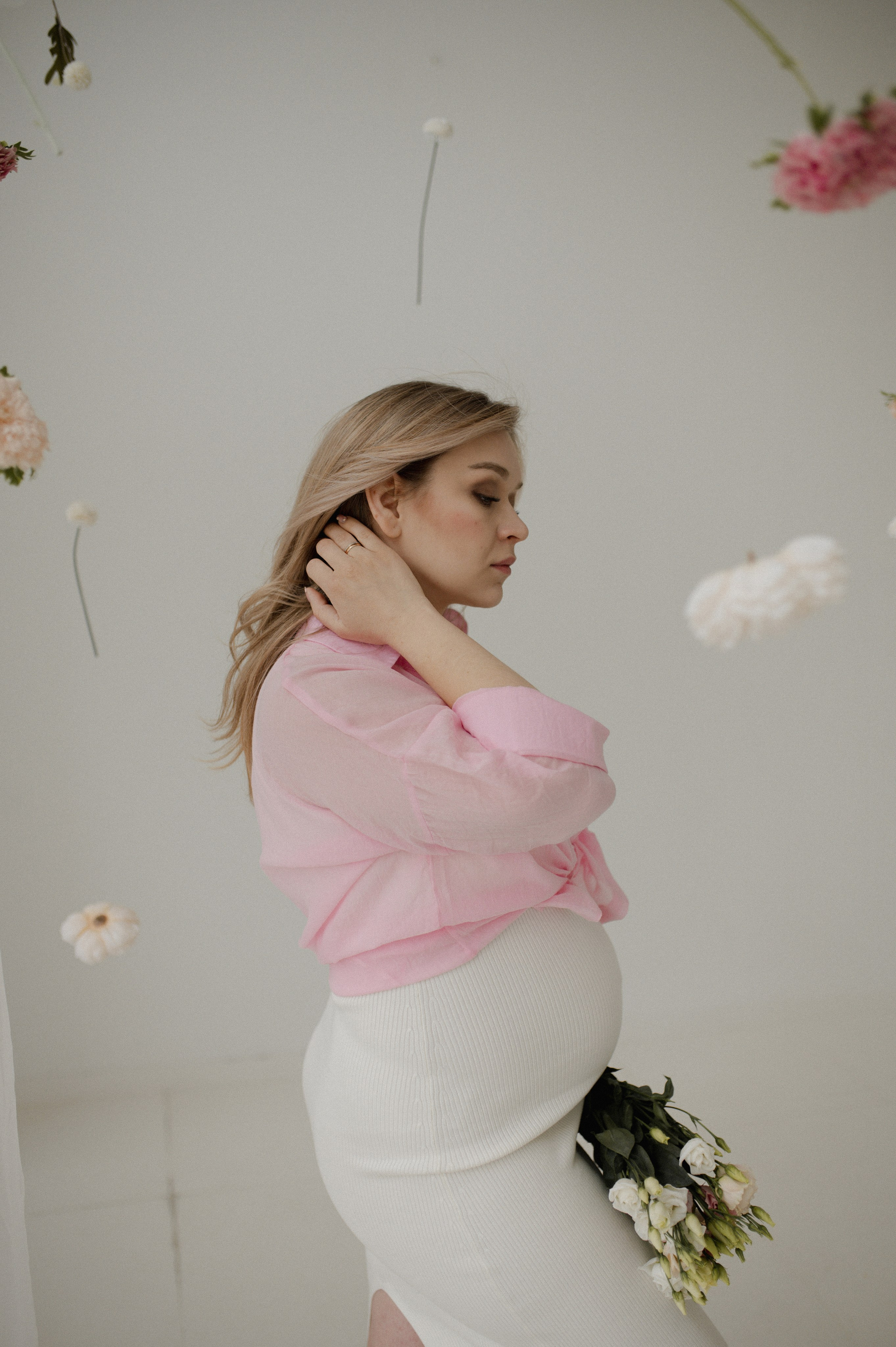 Оля в ожидании малыша. Семейная фотосессия Бутово Москва фотограф Алина Морщагина