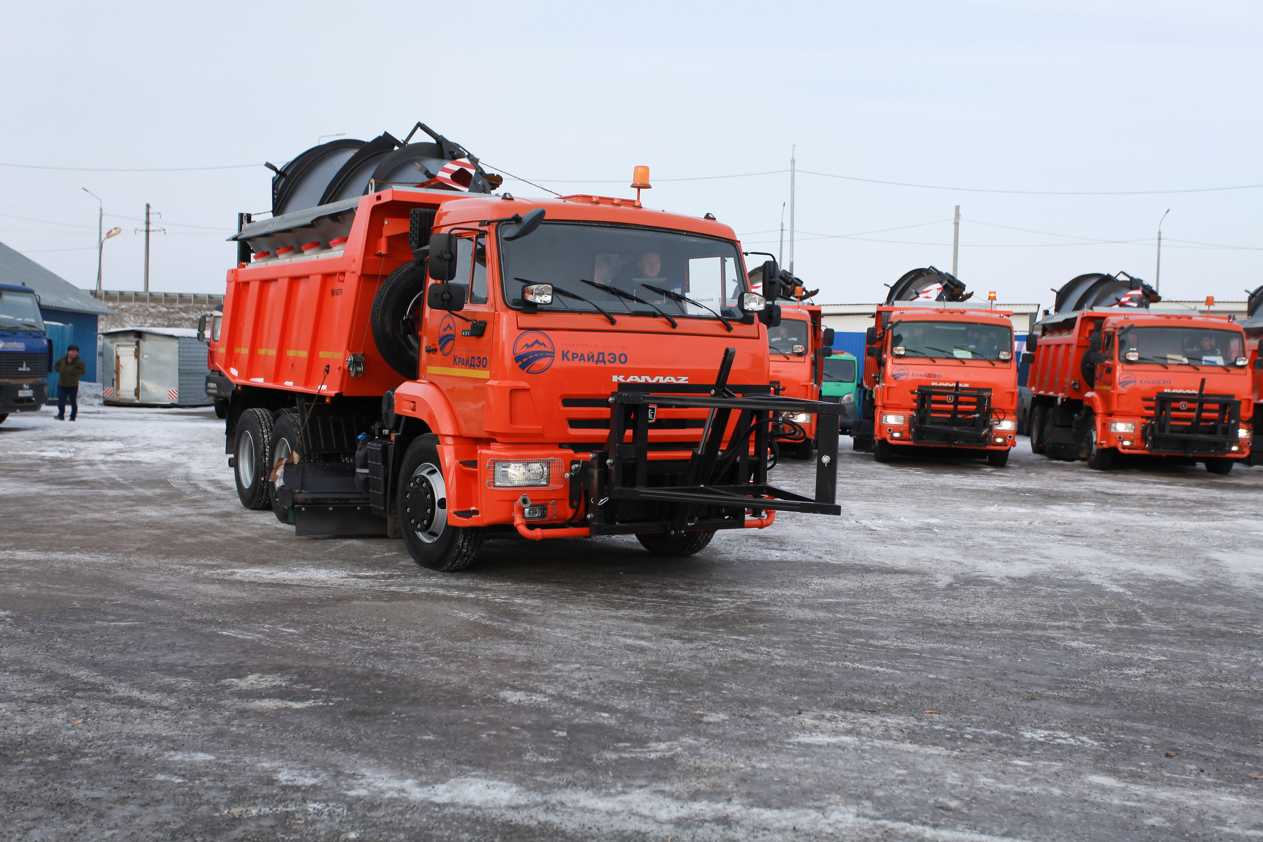 Вручение автотехники КрайДЭО. Фотограф Дарья Локотко в Красноярске