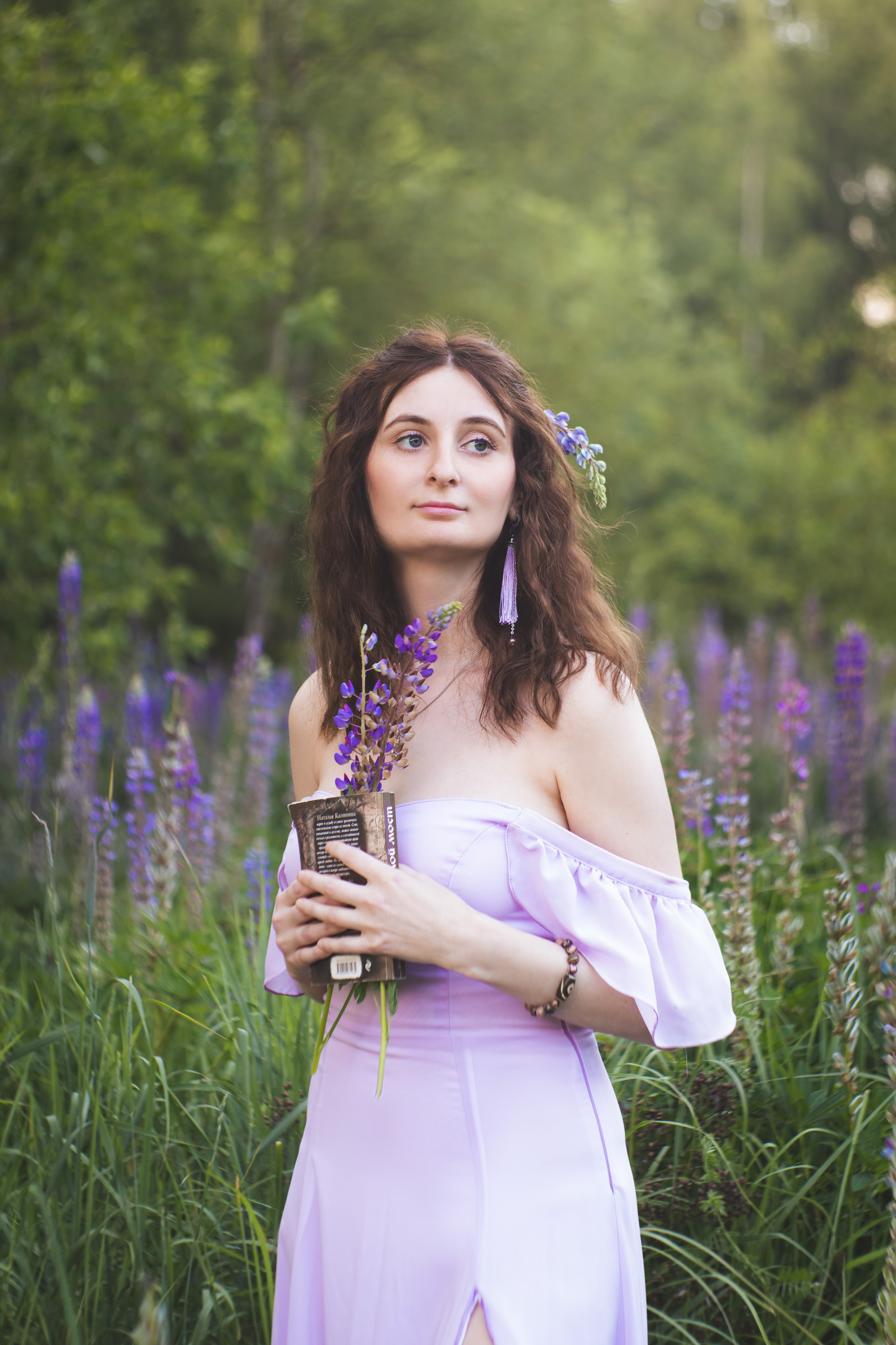 Люпиновое поле. Юлия Башкатова, сказочный фотограф, Москва