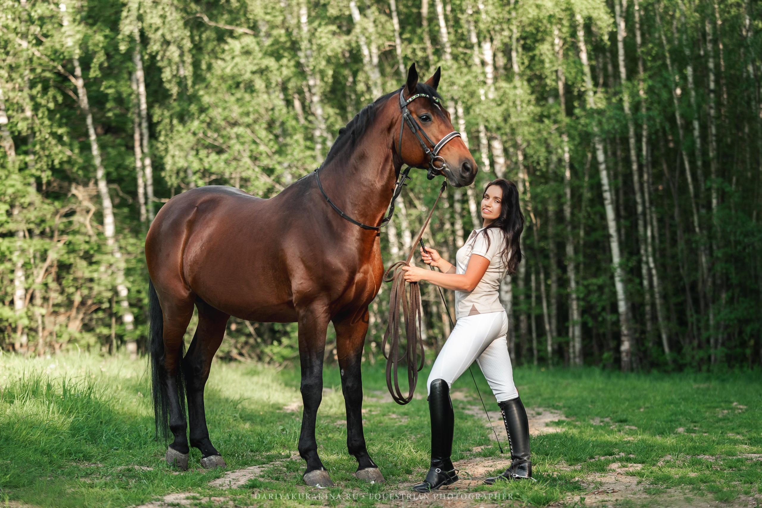 КСПХ «ЮНА», Зелёновое. Конный фотограф Куракина Дарья • Фотосессии с лошадьми