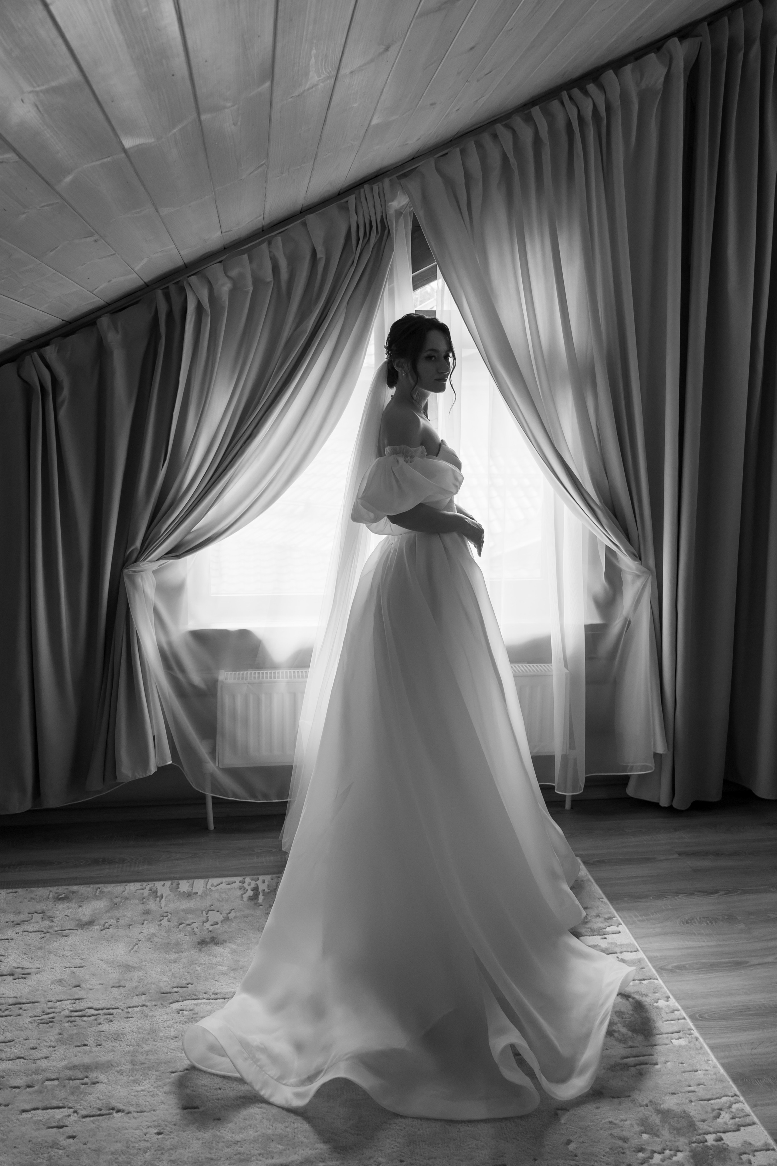 Полина и Дмитрий, загородный клуб «Барин», ЗАГС в г. Пушкино. Свадебный и репортажный фотограф (Москва, Королев и другие)