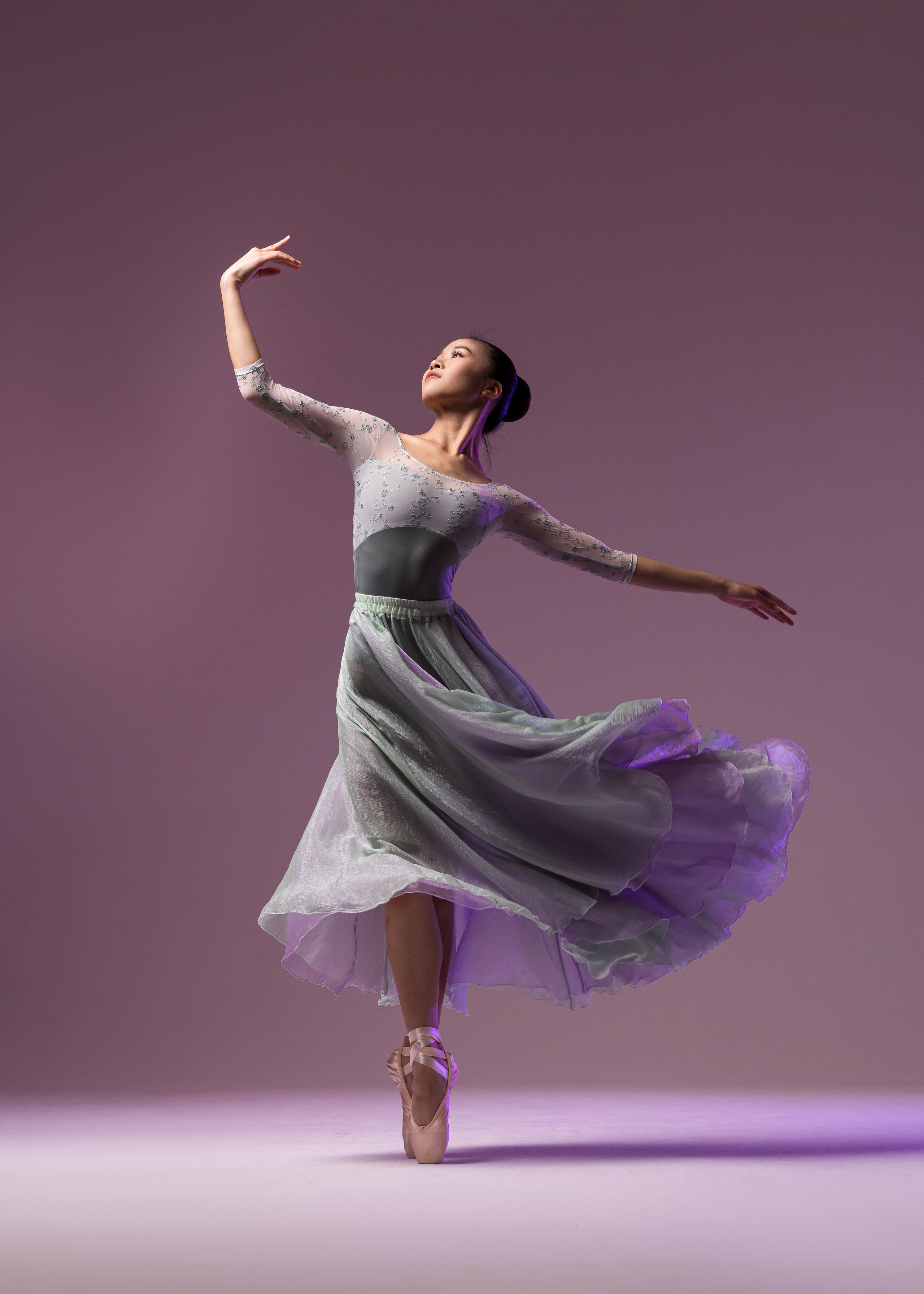 Балетная съёмка на белой циклораме и фонах. Балетный фотограф Алина Ханько — Душа Балета