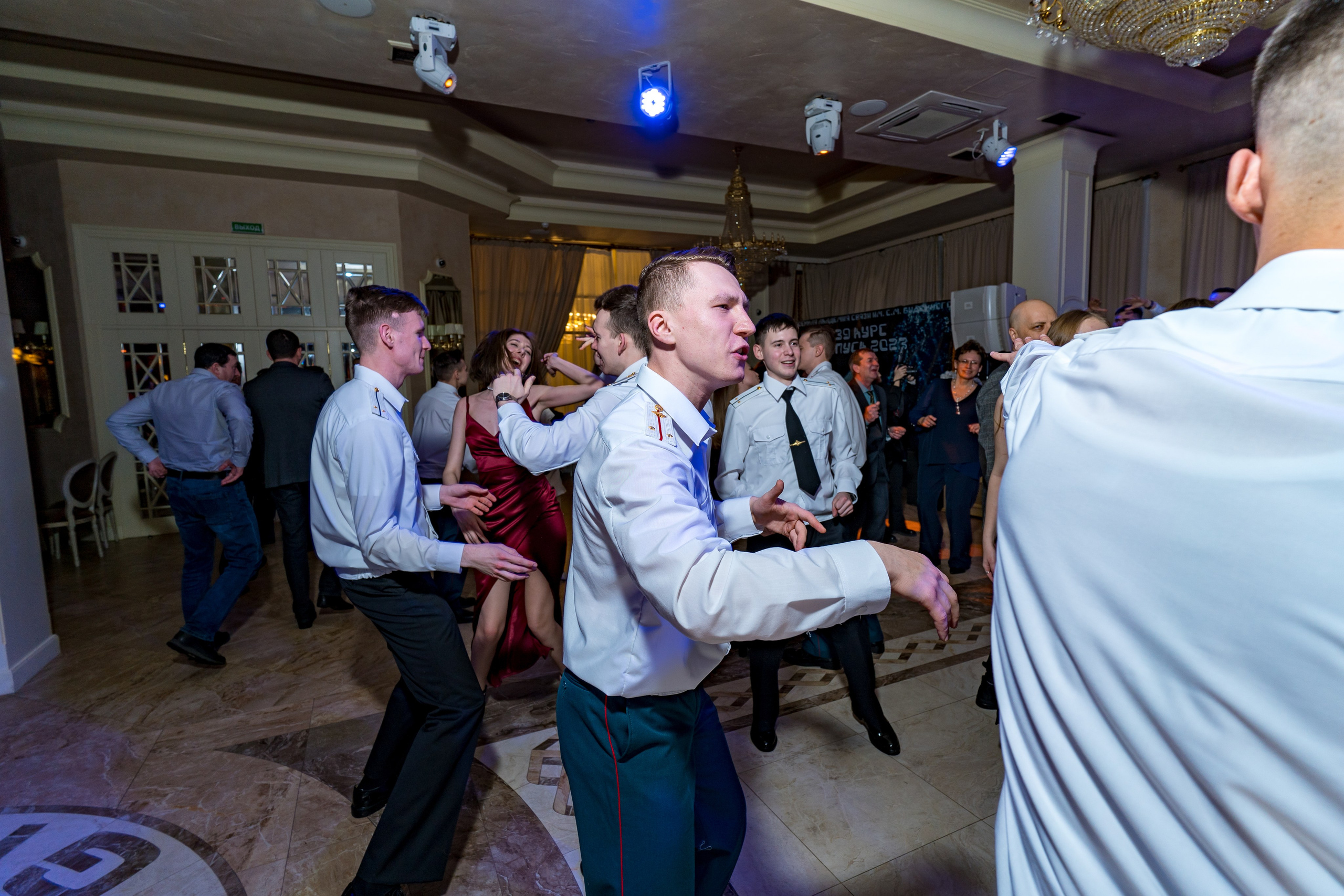 Фотосъемка выпуска военной академии и вручение дипломов