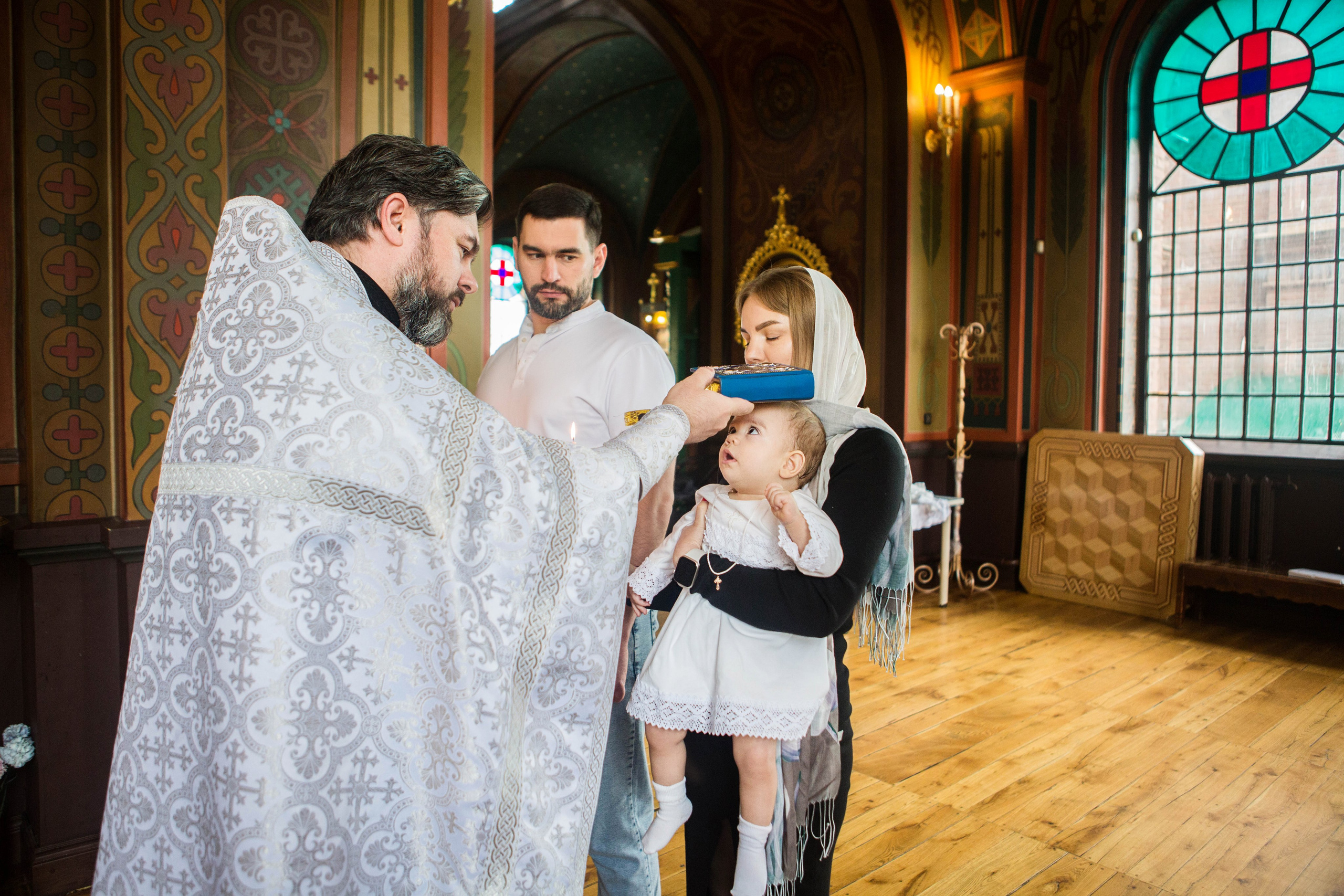 Крещение Елизаветы. Свято-Троицкий Собор. Свадебный семейный и детский фотограф в Краснодаре Карина Федоровская