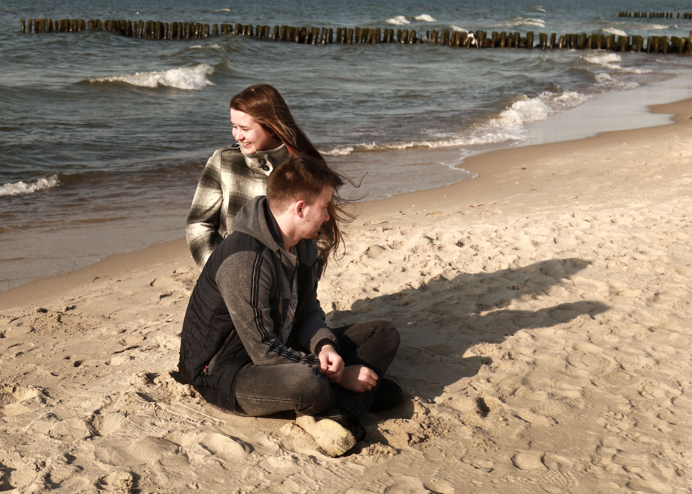 Лавстори на морском берегу. Фотограф Зеленоградск Лиана Сопина