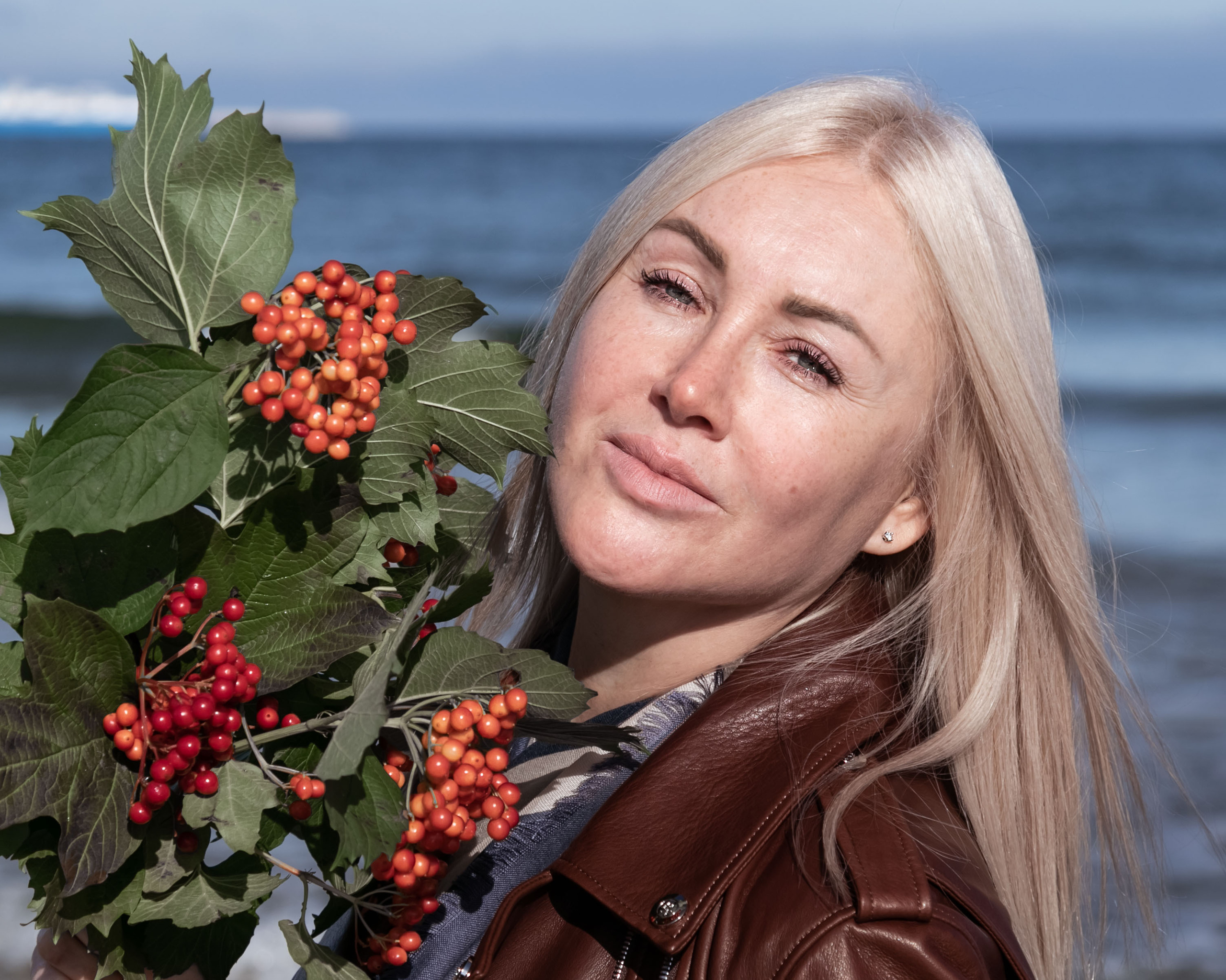 Фотосессия Елены на море. Фотограф Зеленоградск Лиана Сопина