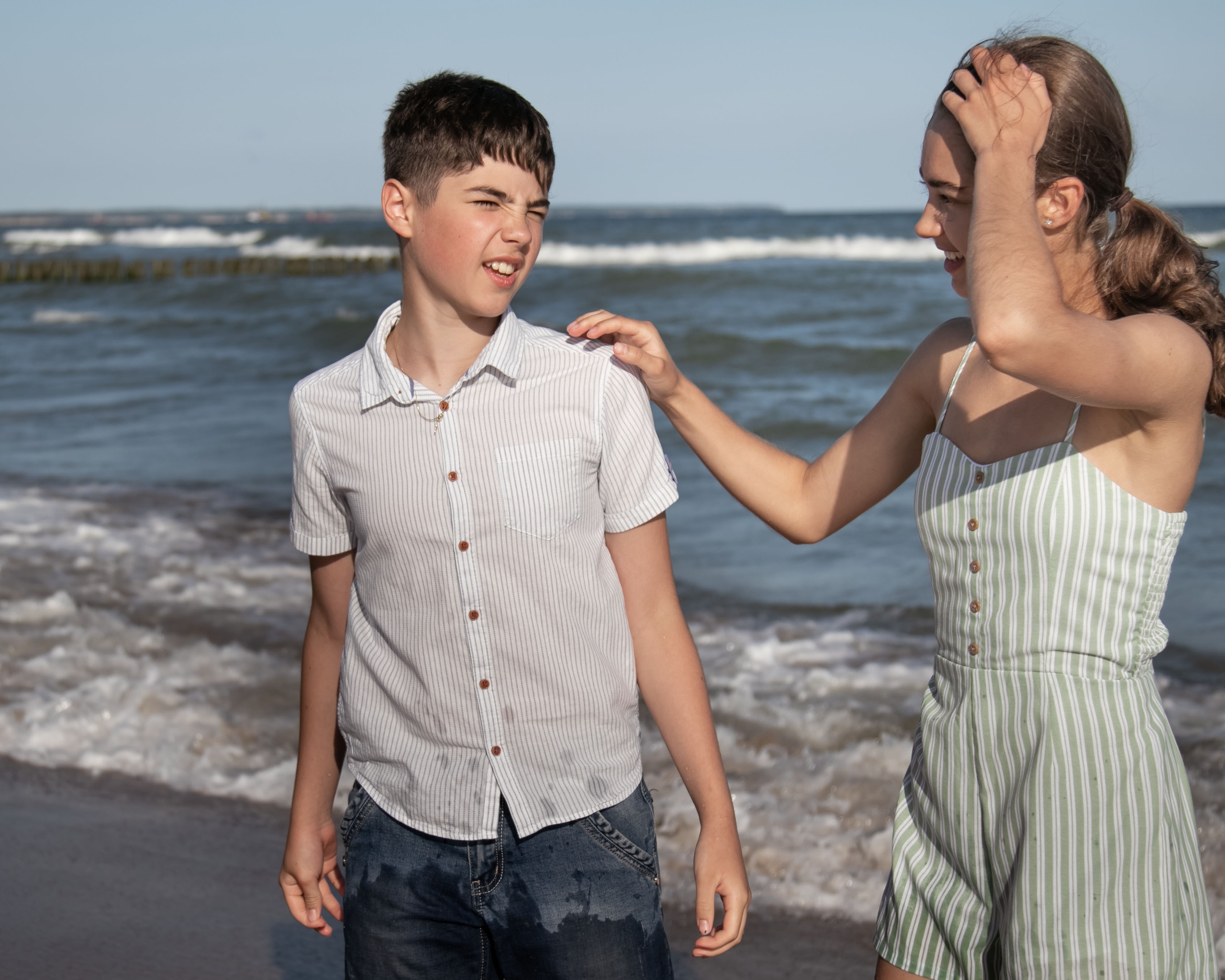 Love-story у моря. Фотограф Зеленоградск Лиана Сопина