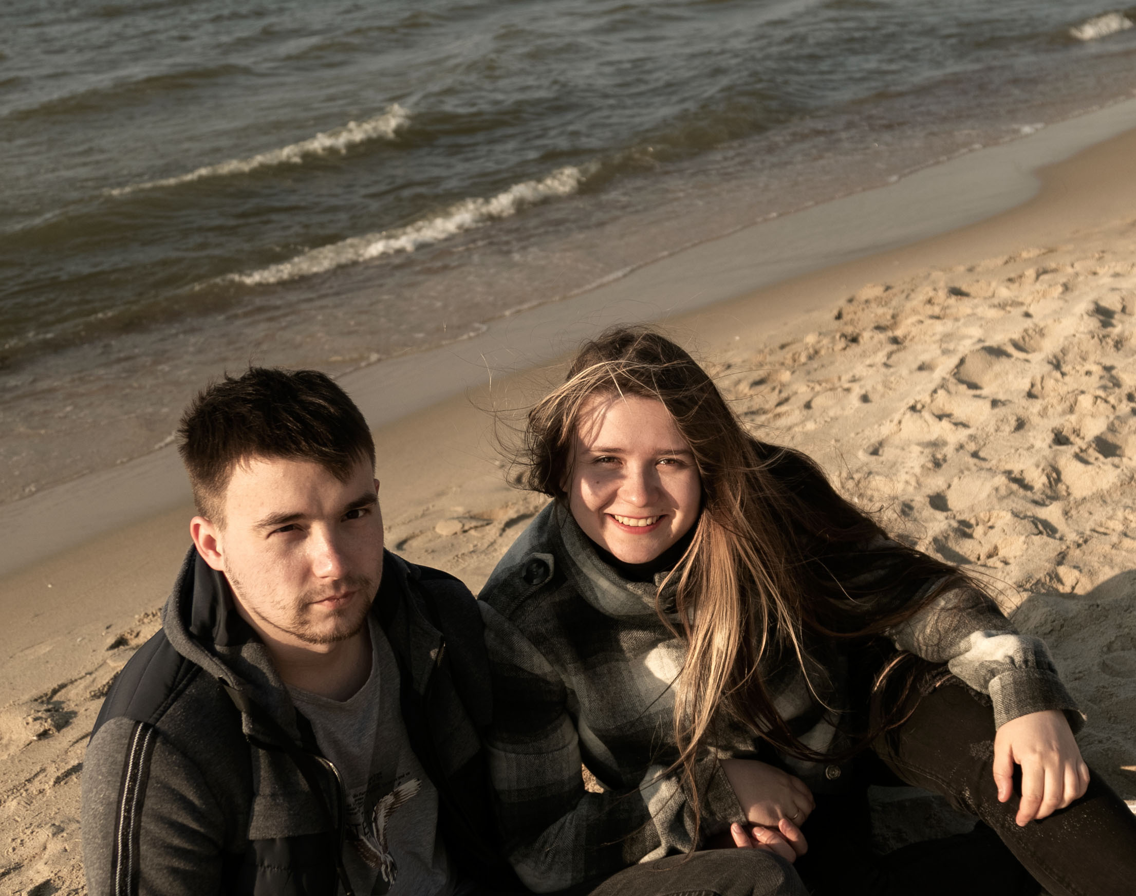 Лавстори на морском берегу. Фотограф Зеленоградск Лиана Сопина