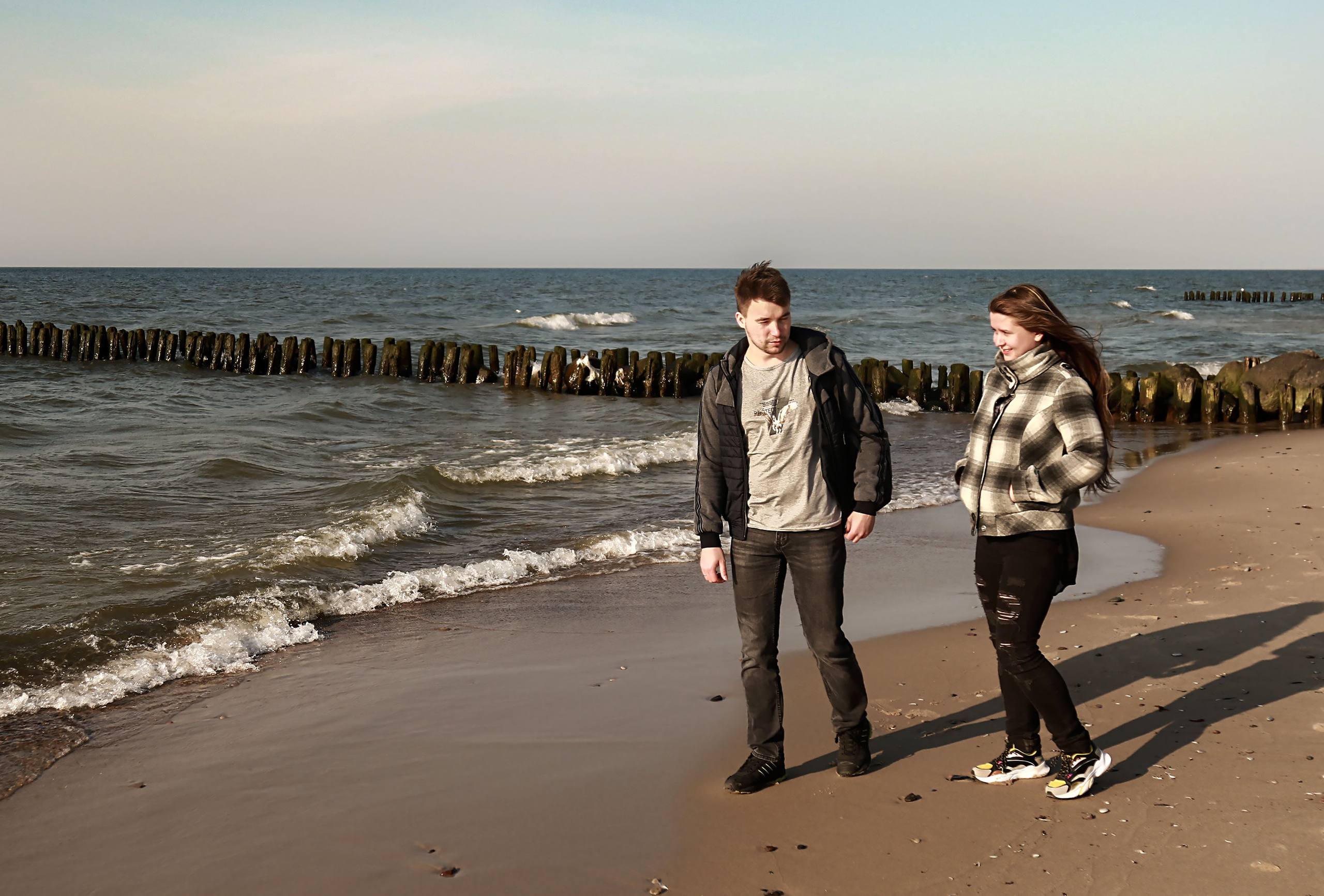 Лавстори на морском берегу. Фотограф Зеленоградск Лиана Сопина