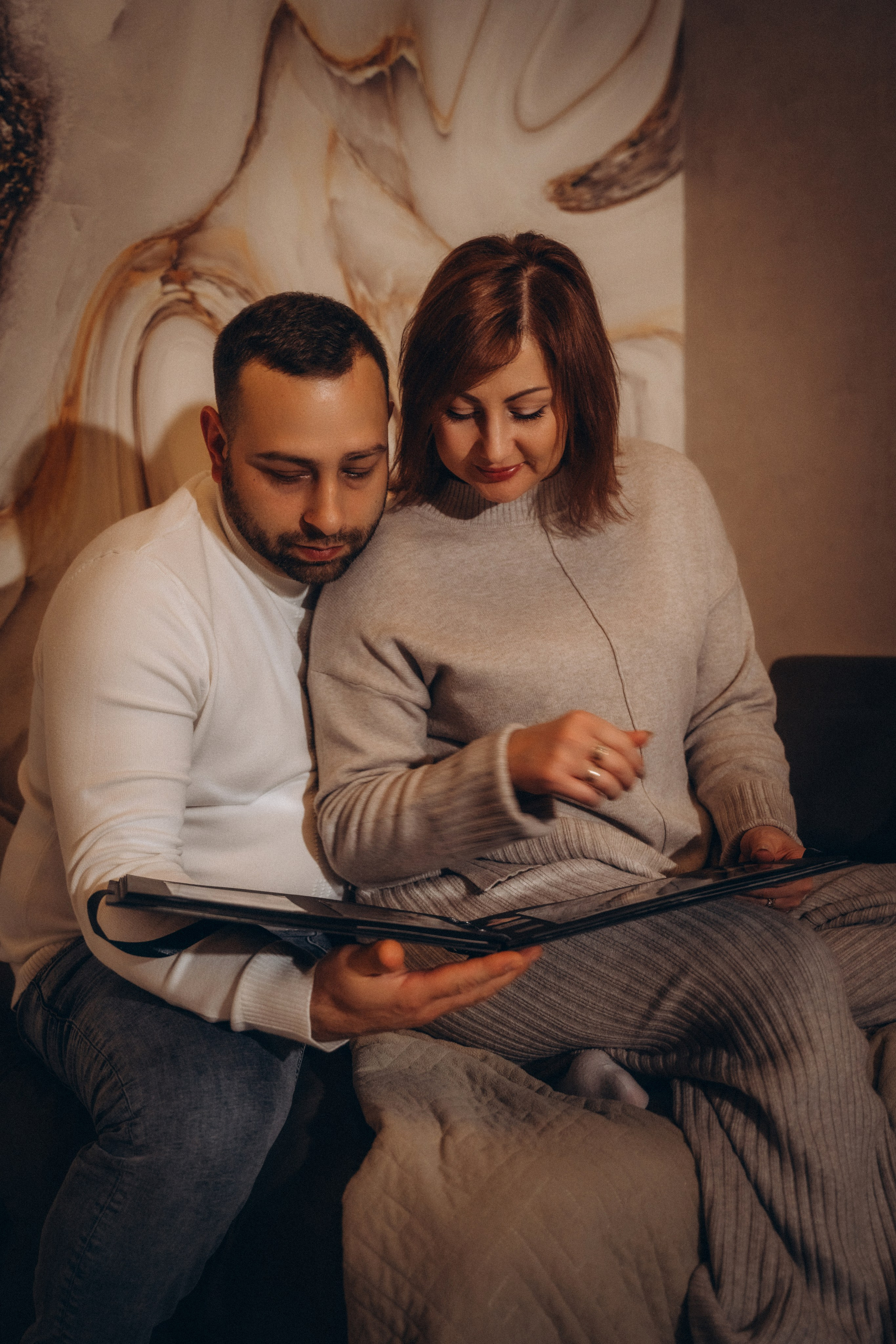 Семья Киприяновы, Новый год дома. Семейный фотограф в Белгороде Амелина Алина