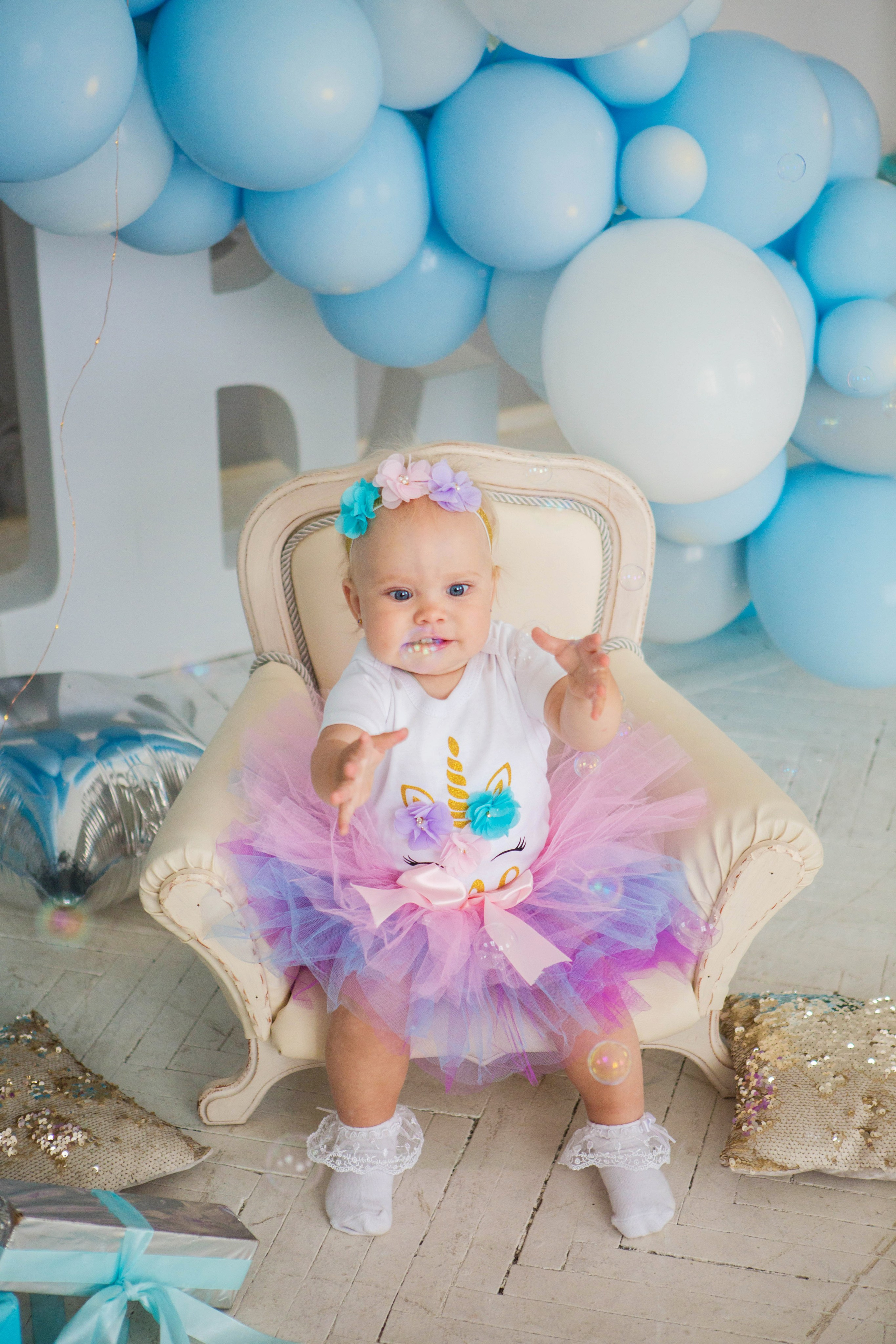 Мия, 1 год. Свадебный семейный и детский фотограф в Краснодаре Карина Федоровская